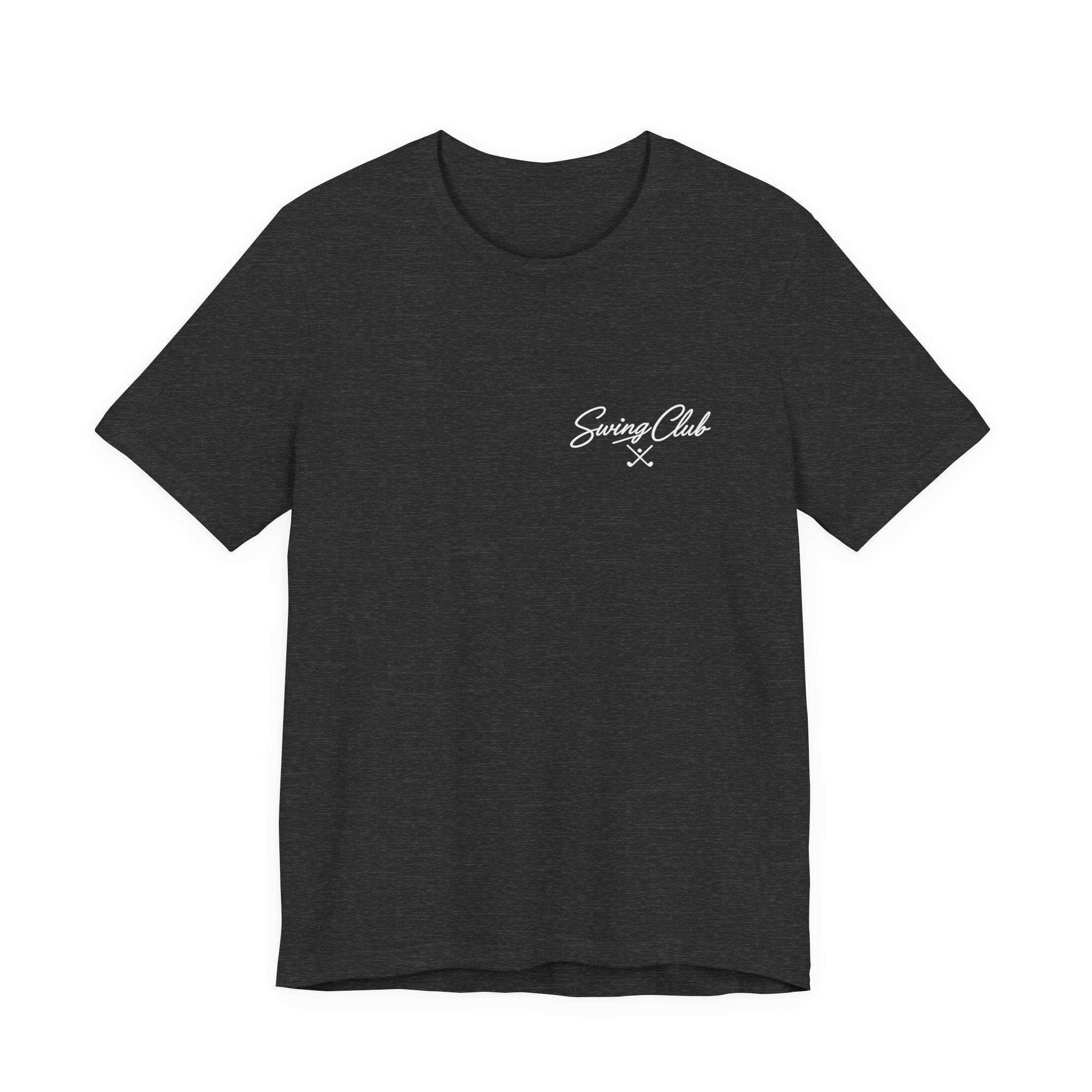 Swing Club Tee — Minimalist Golf Shirt