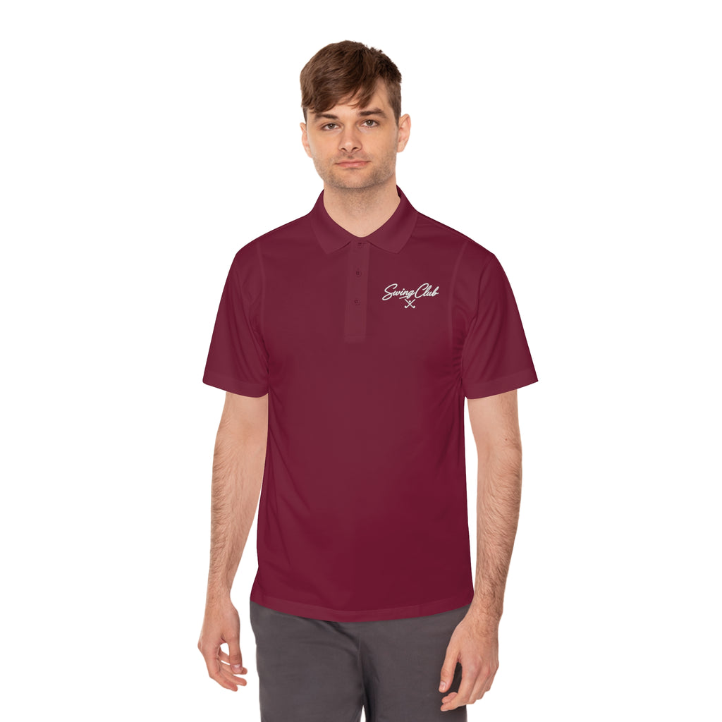 Swing Club Golf Polo Shirt — Men's Sport Performance Polo