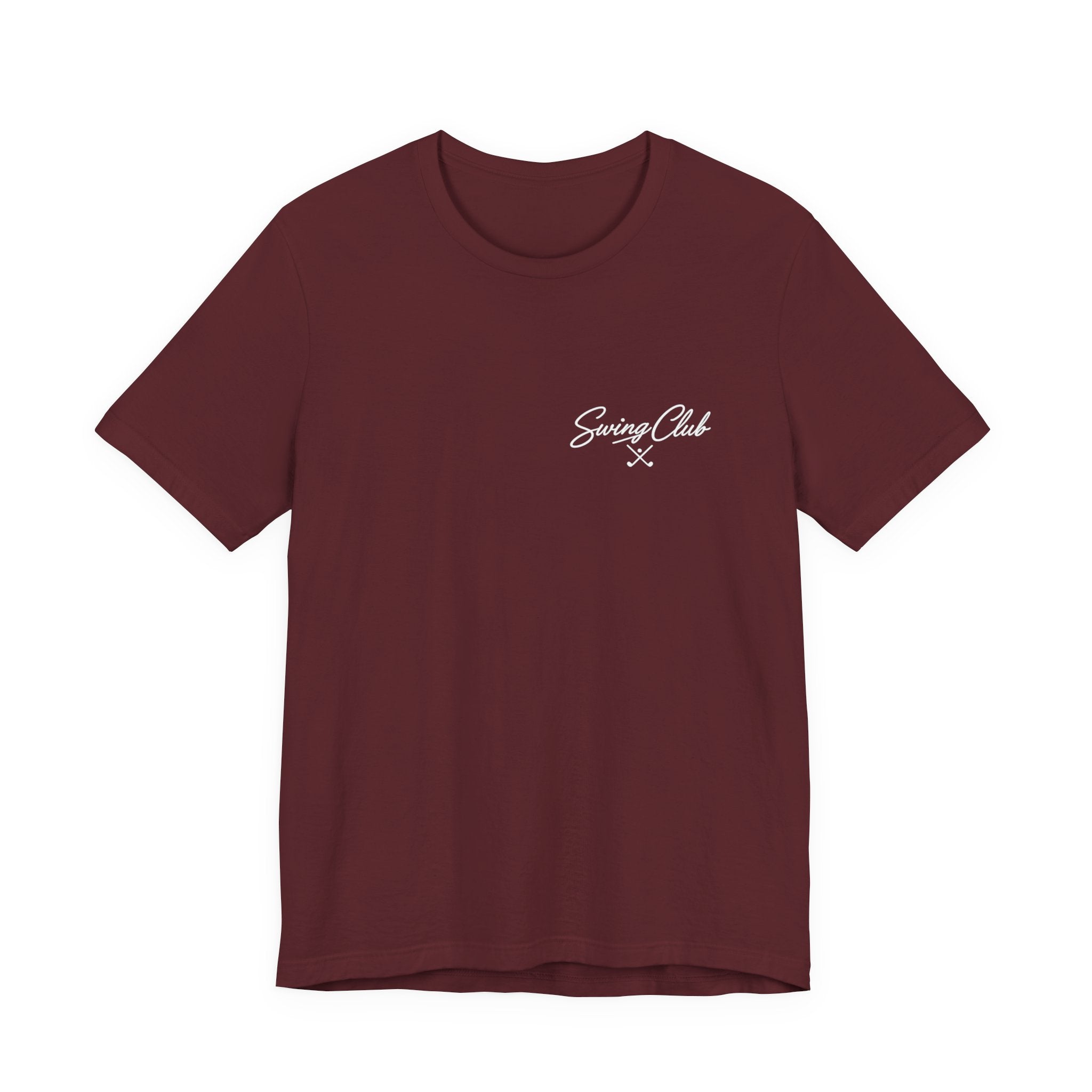 Swing Club Tee — Minimalist Golf Shirt