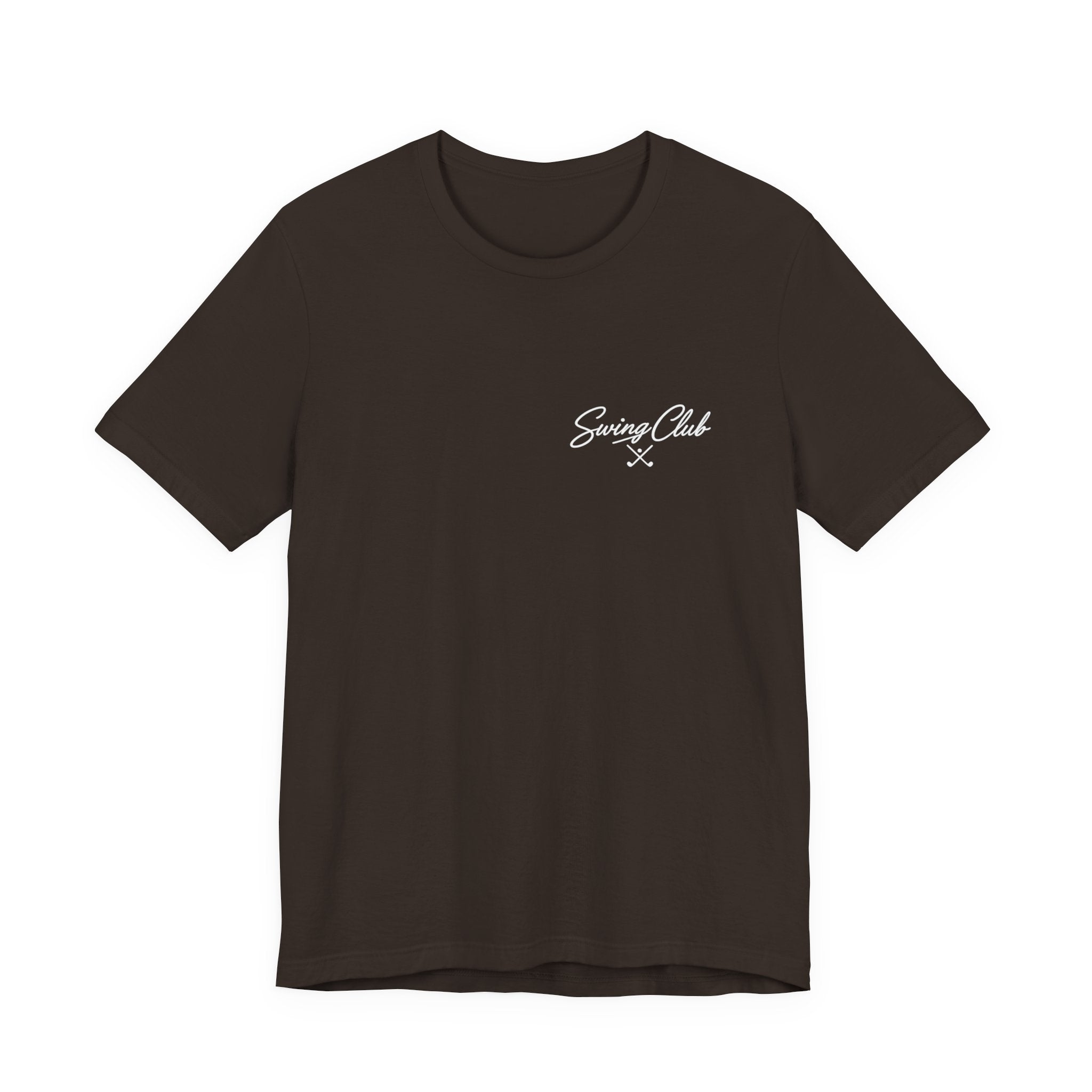 Swing Club Tee — Minimalist Golf Shirt