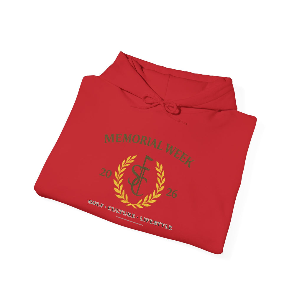 Memorial Week 2026 Hoodie — Golf Culture Lifestyle Pullover