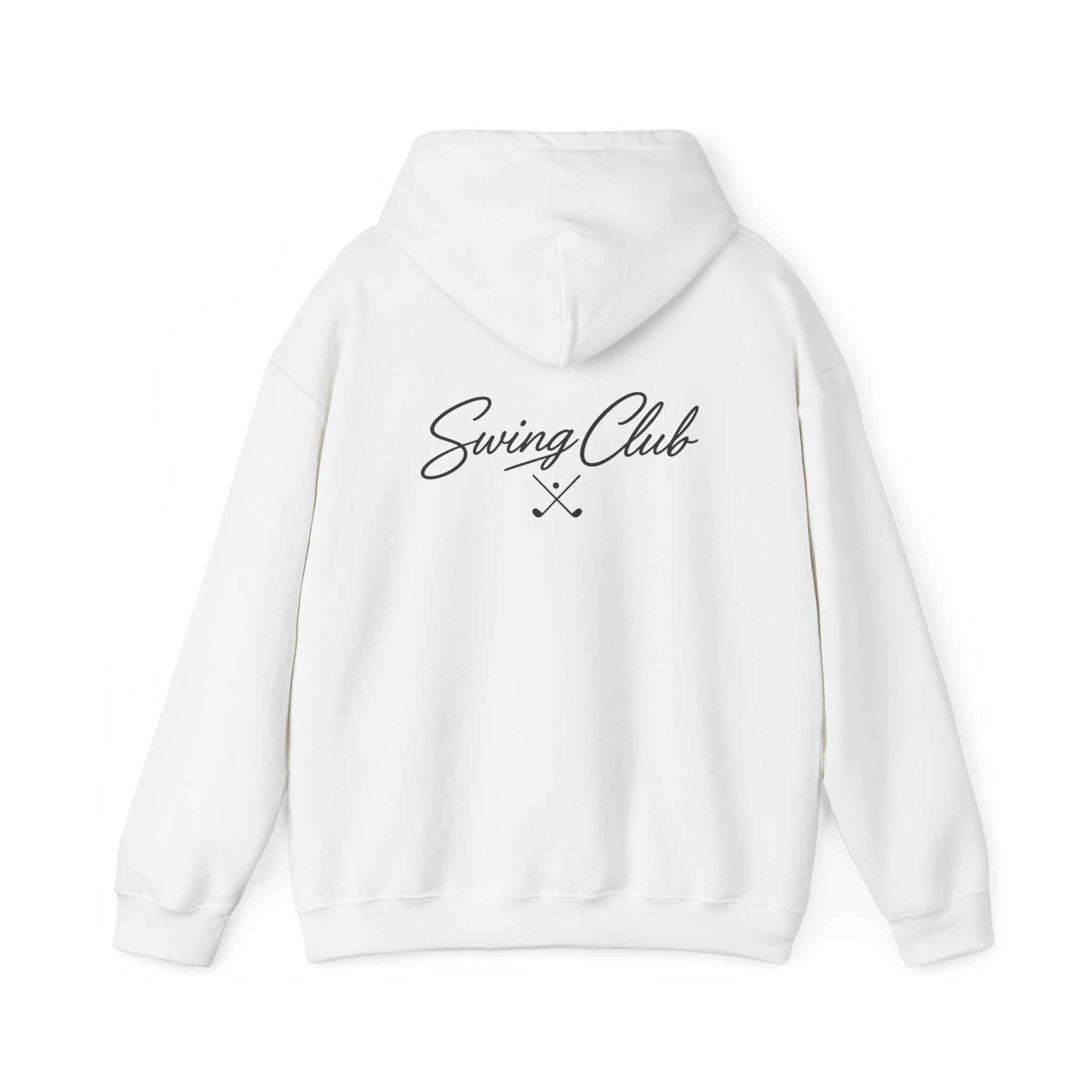 Swing Club Hoodie — Minimalist Golf Pullover