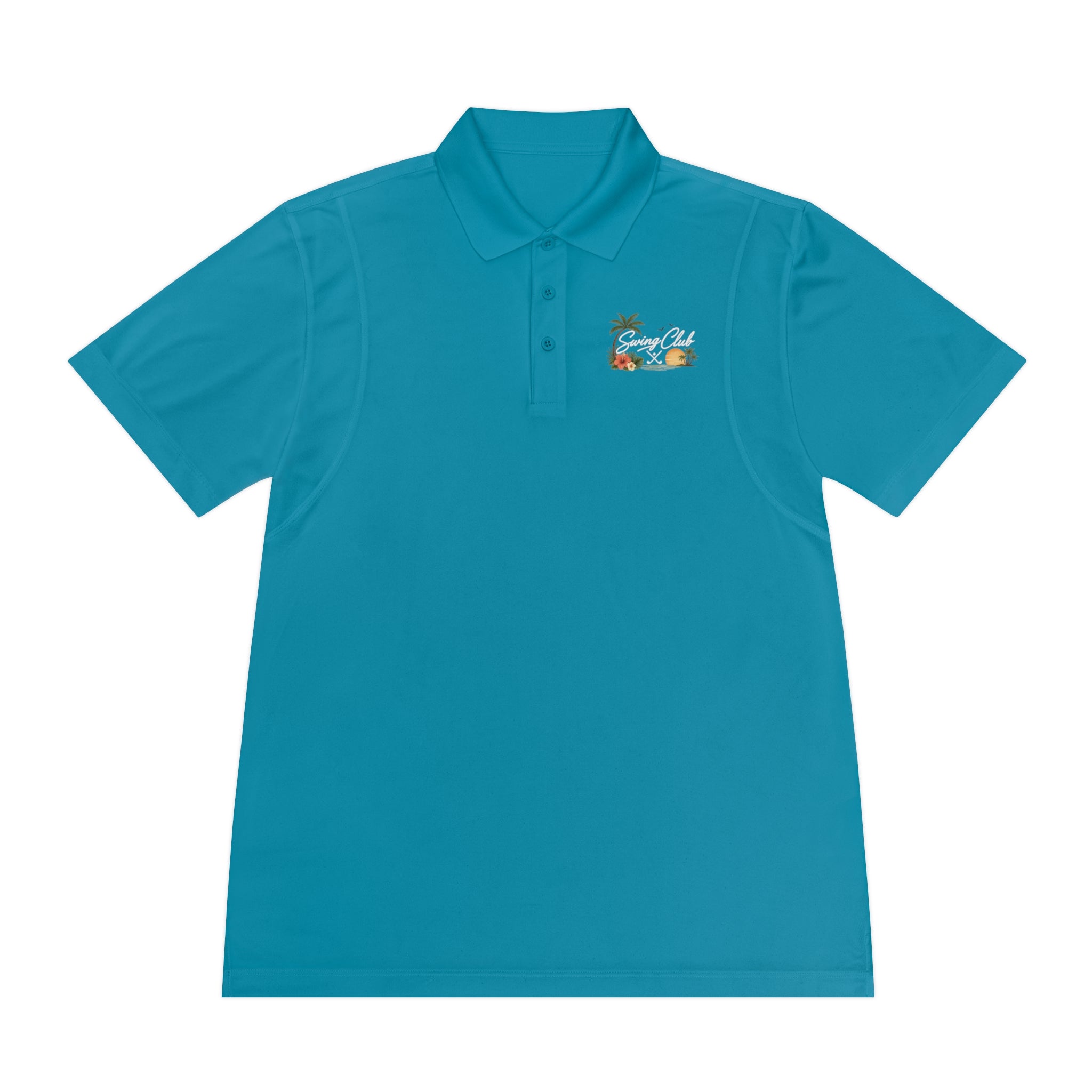 Men's Hawaiian Polo Shirt