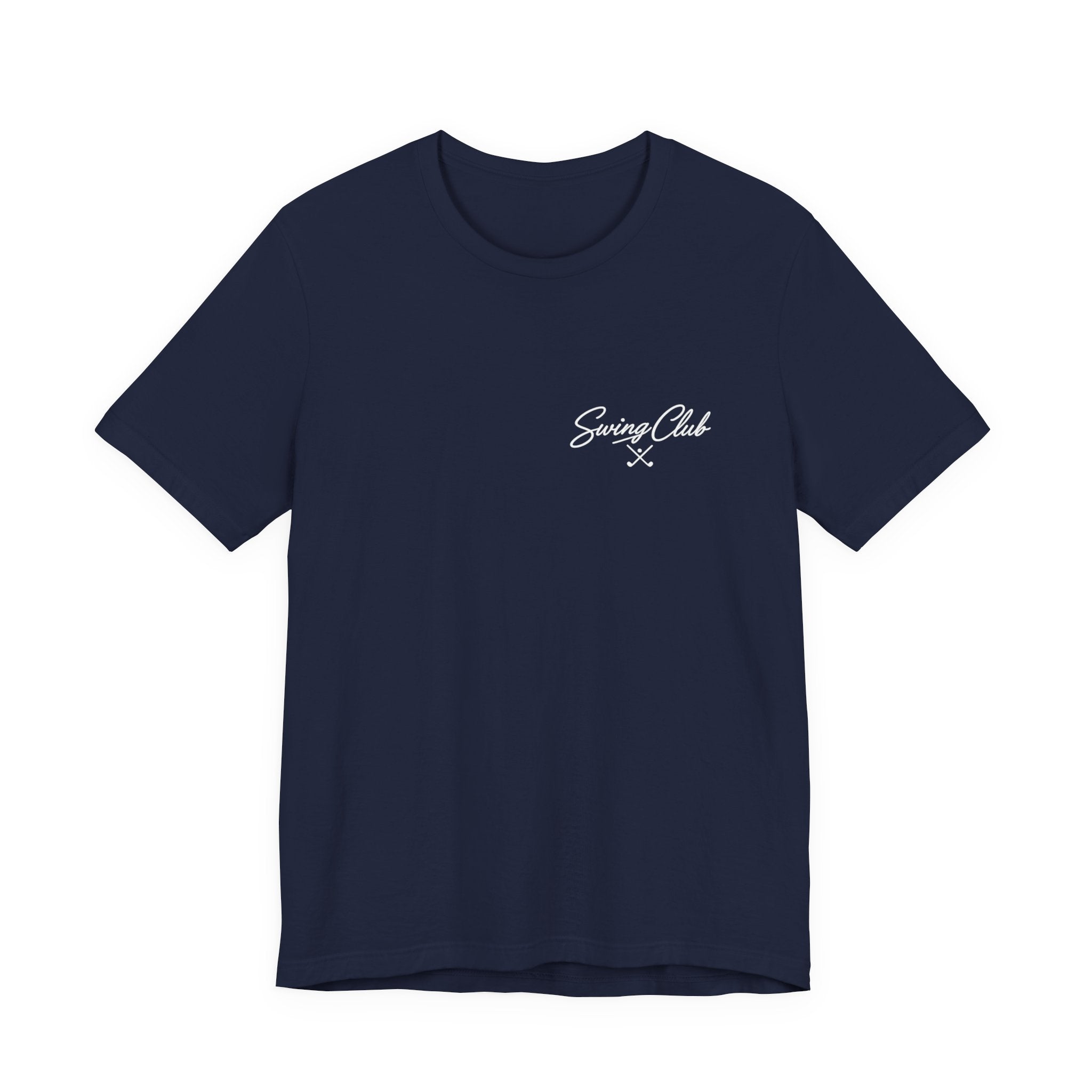 Swing Club Tee — Minimalist Golf Shirt