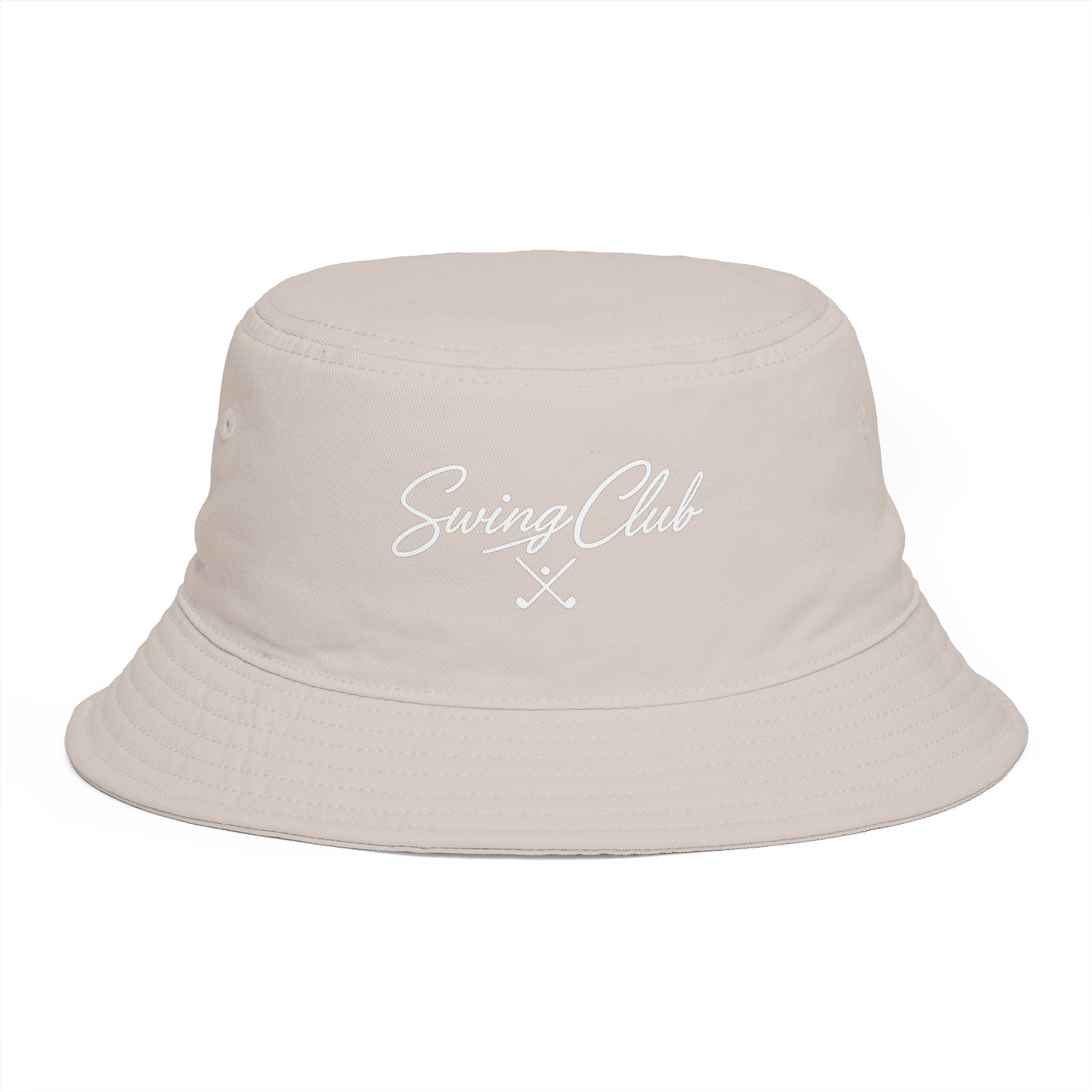 Swing Club Bucket Hat — Retro Golf Club Logo Hat