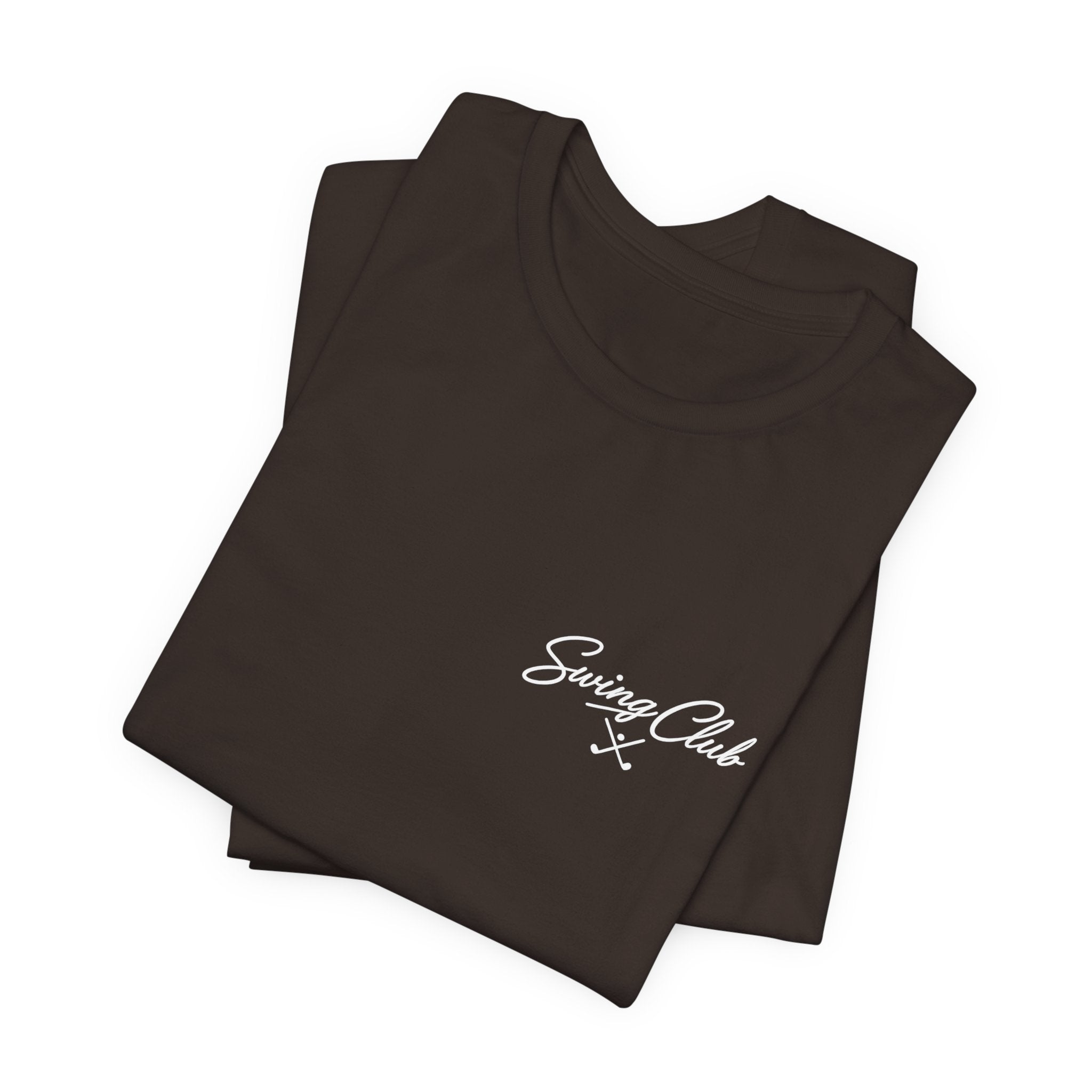 Swing Club Tee — Minimalist Golf Shirt