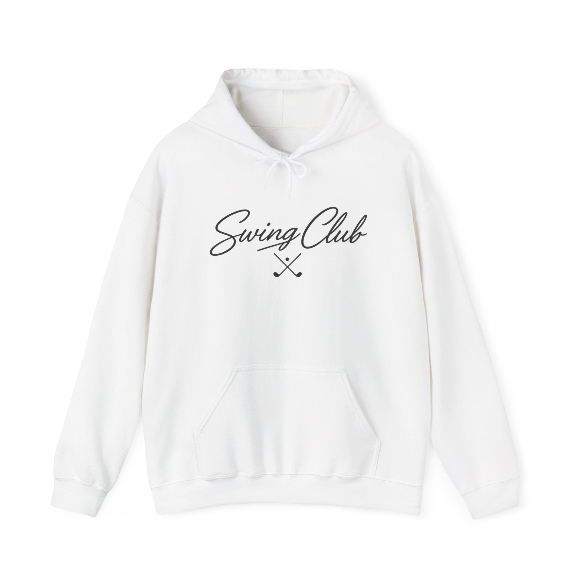 Swing Club Hoodie — Minimalist Golf Pullover
