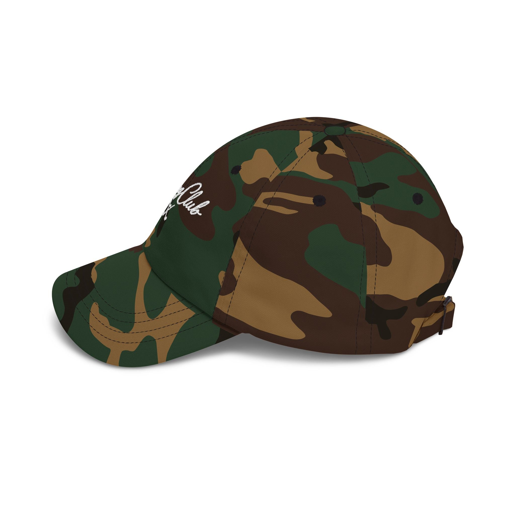 Swing Club Dad Cap — Embroidered Golf Baseball Hat