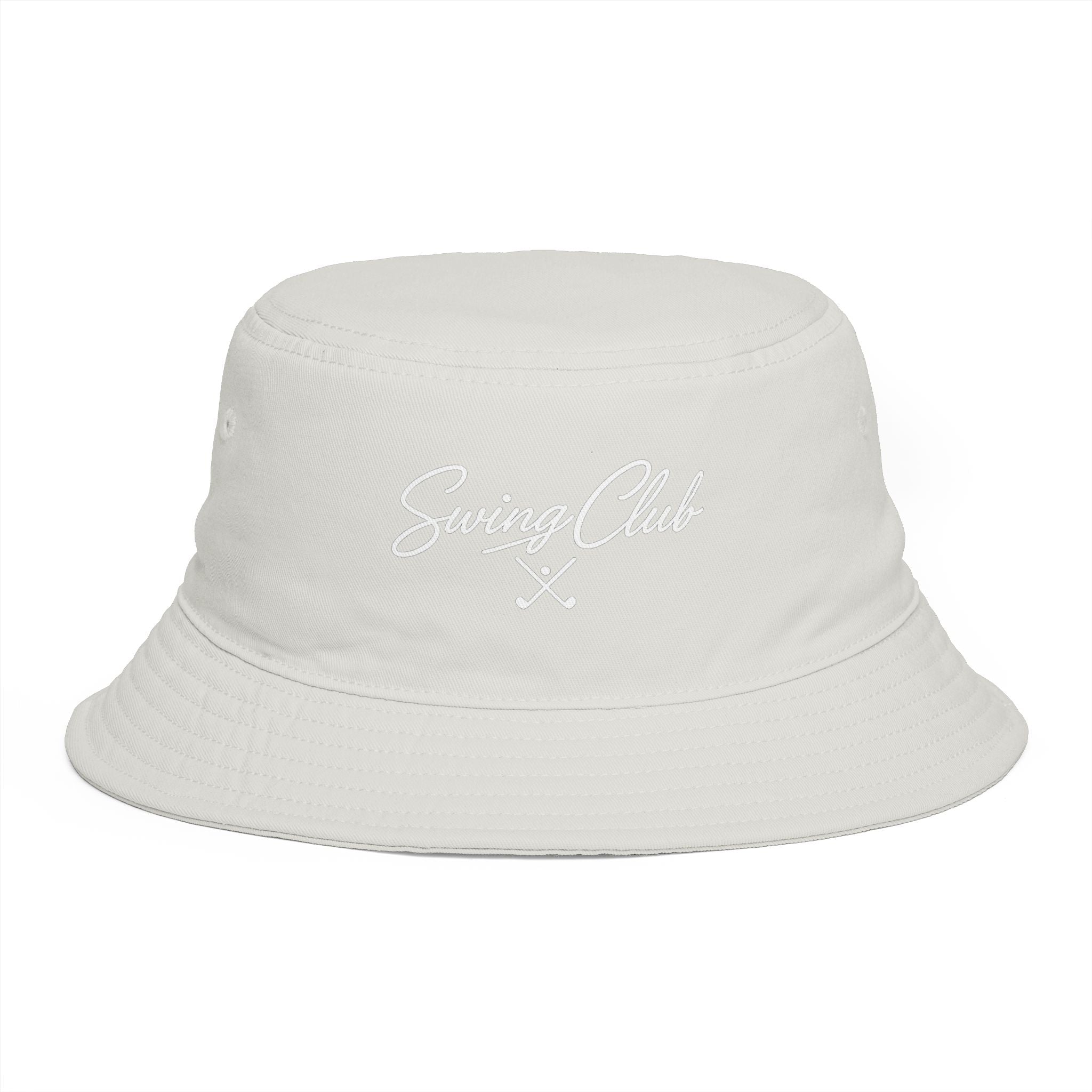 Swing Club Bucket Hat — Retro Golf Club Logo Hat