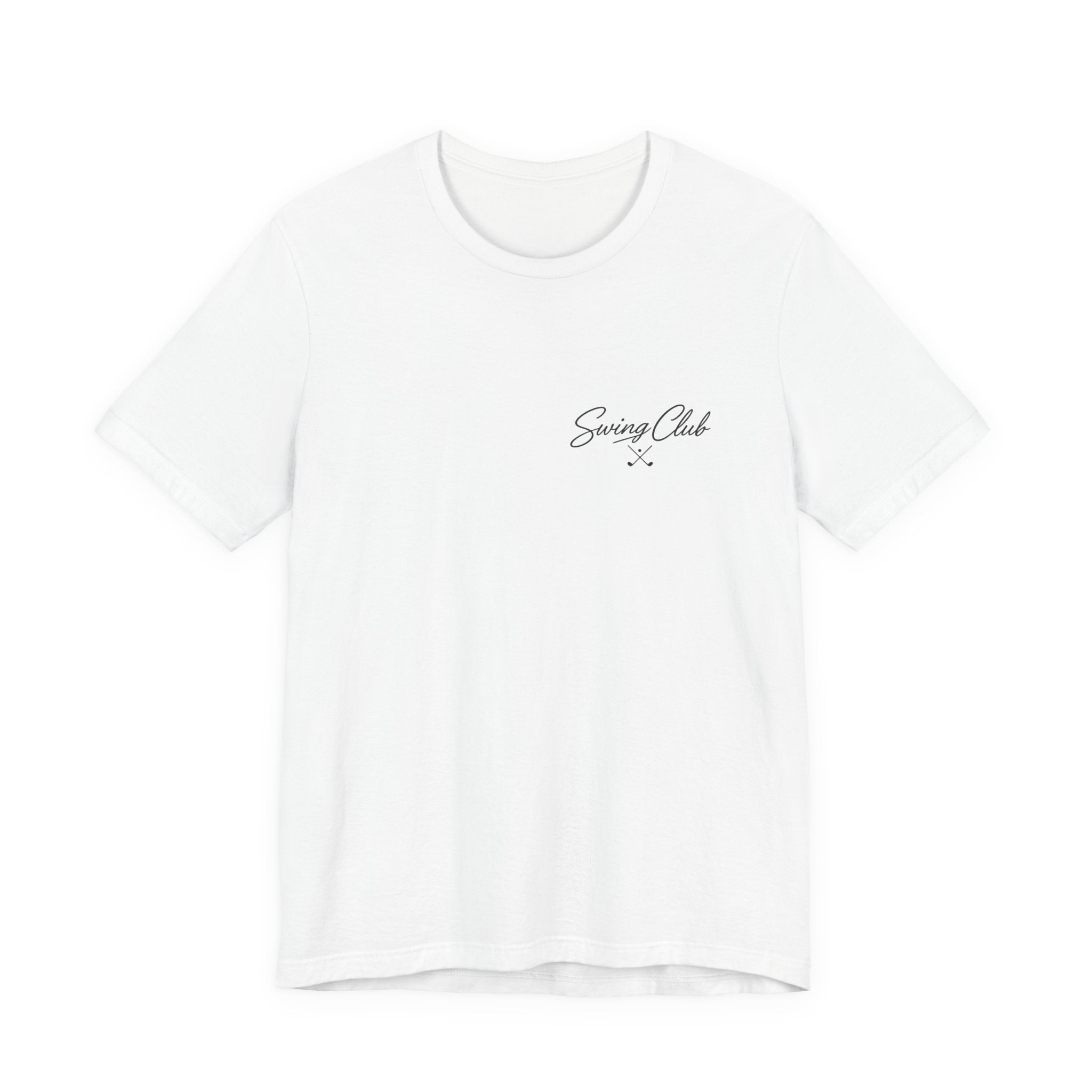 Swing Club Tee — Minimalist Golf Shirt