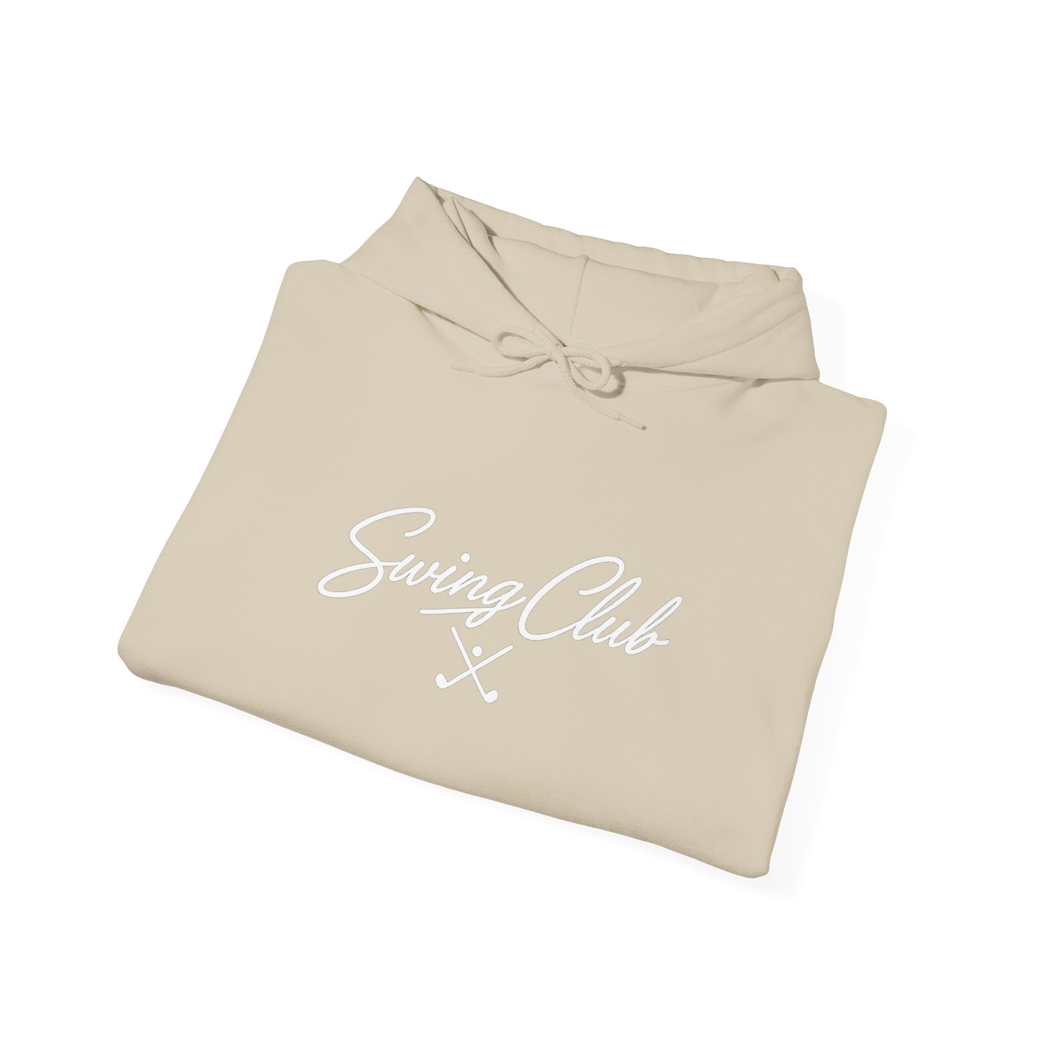 Swing Club Hoodie — Minimalist Golf Pullover