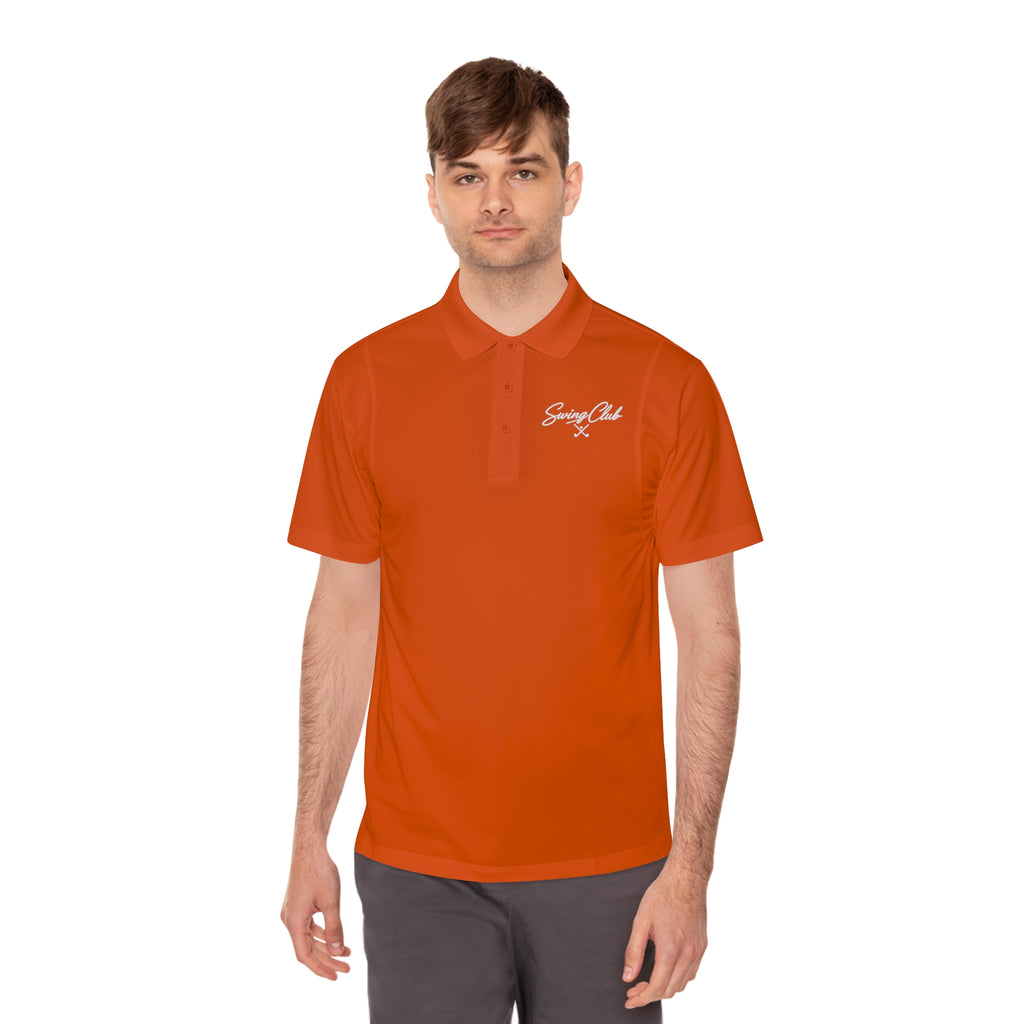 Swing Club Golf Polo Shirt — Men's Sport Performance Polo