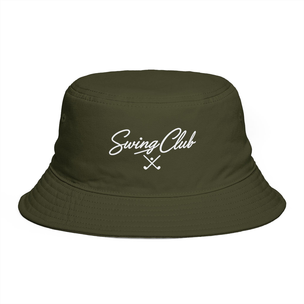 Swing Club Bucket Hat — Retro Golf Club Logo Hat