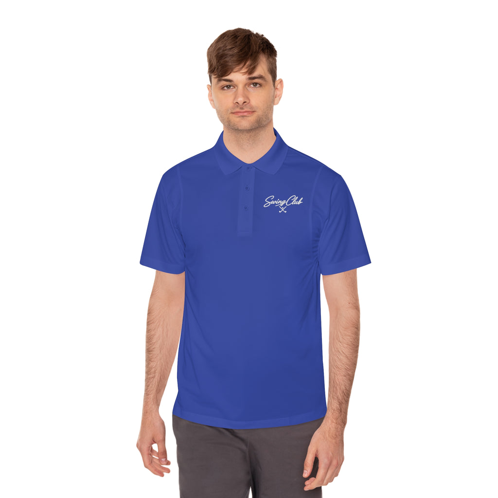 Swing Club Golf Polo Shirt — Men's Sport Performance Polo