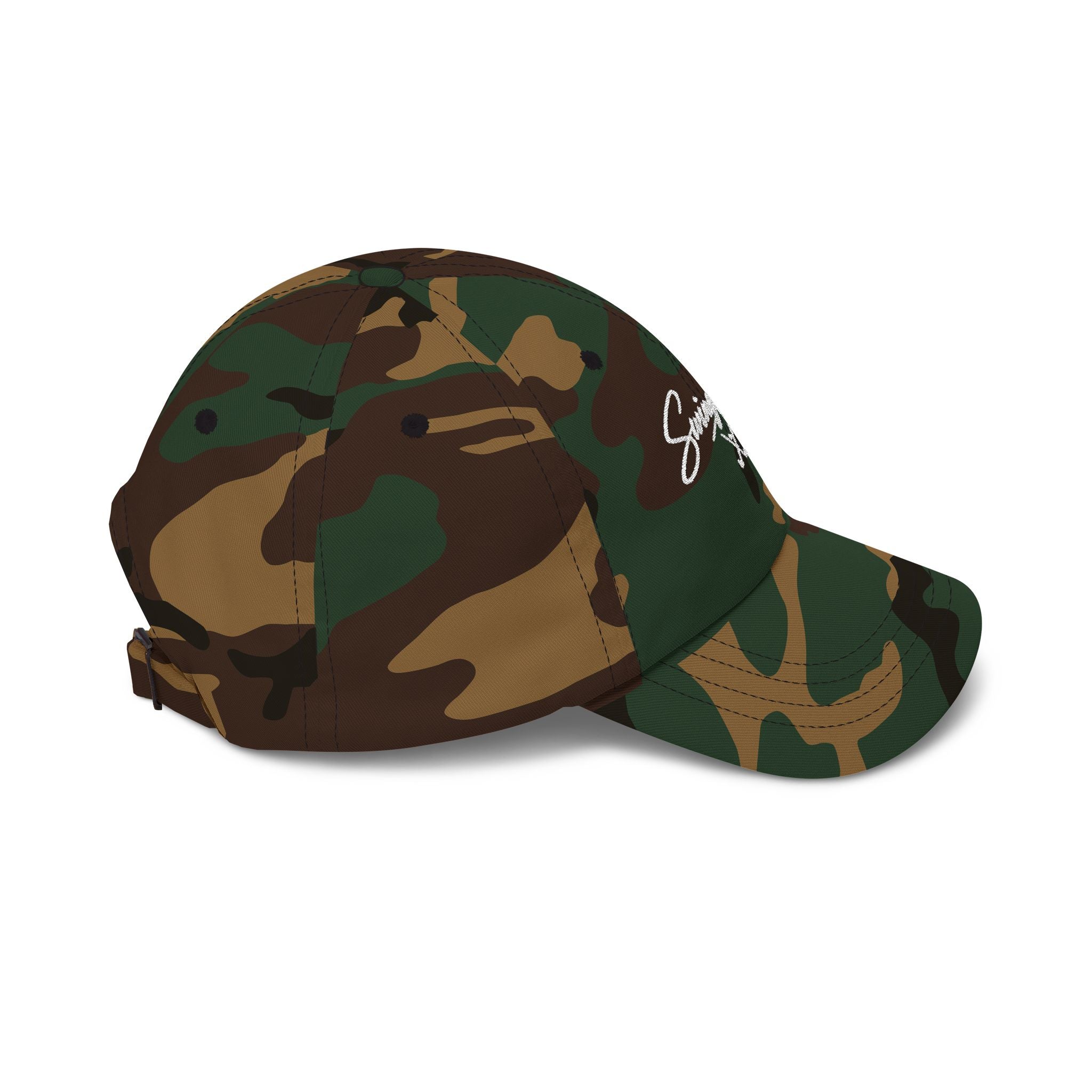 Swing Club Dad Cap — Embroidered Golf Baseball Hat