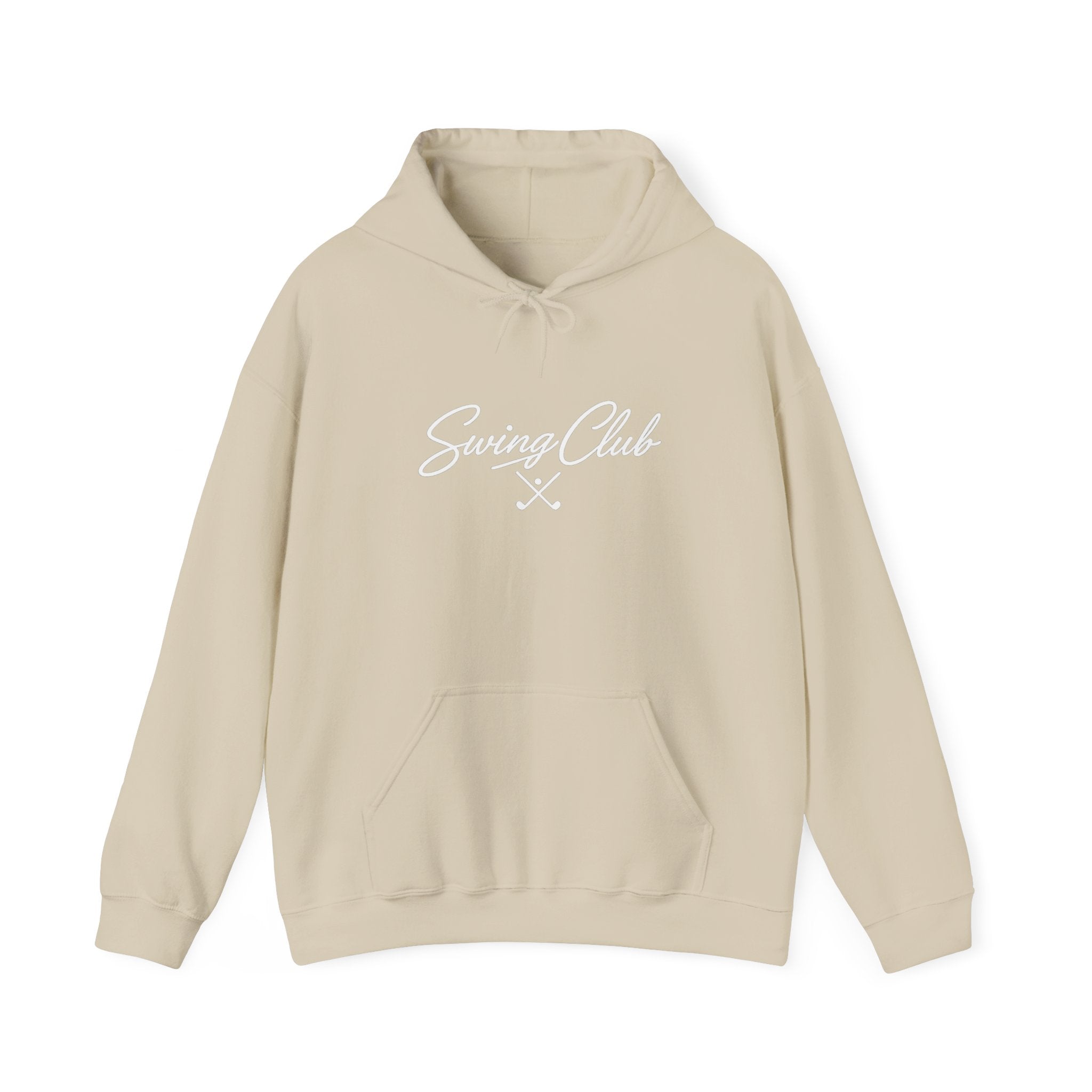 Swing Club Hoodie — Minimalist Golf Pullover