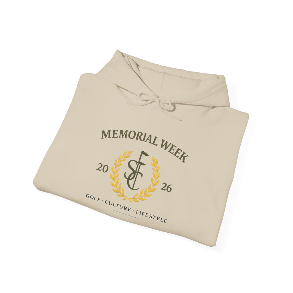 Memorial Week 2026 Hoodie — Golf Culture Lifestyle Pullover