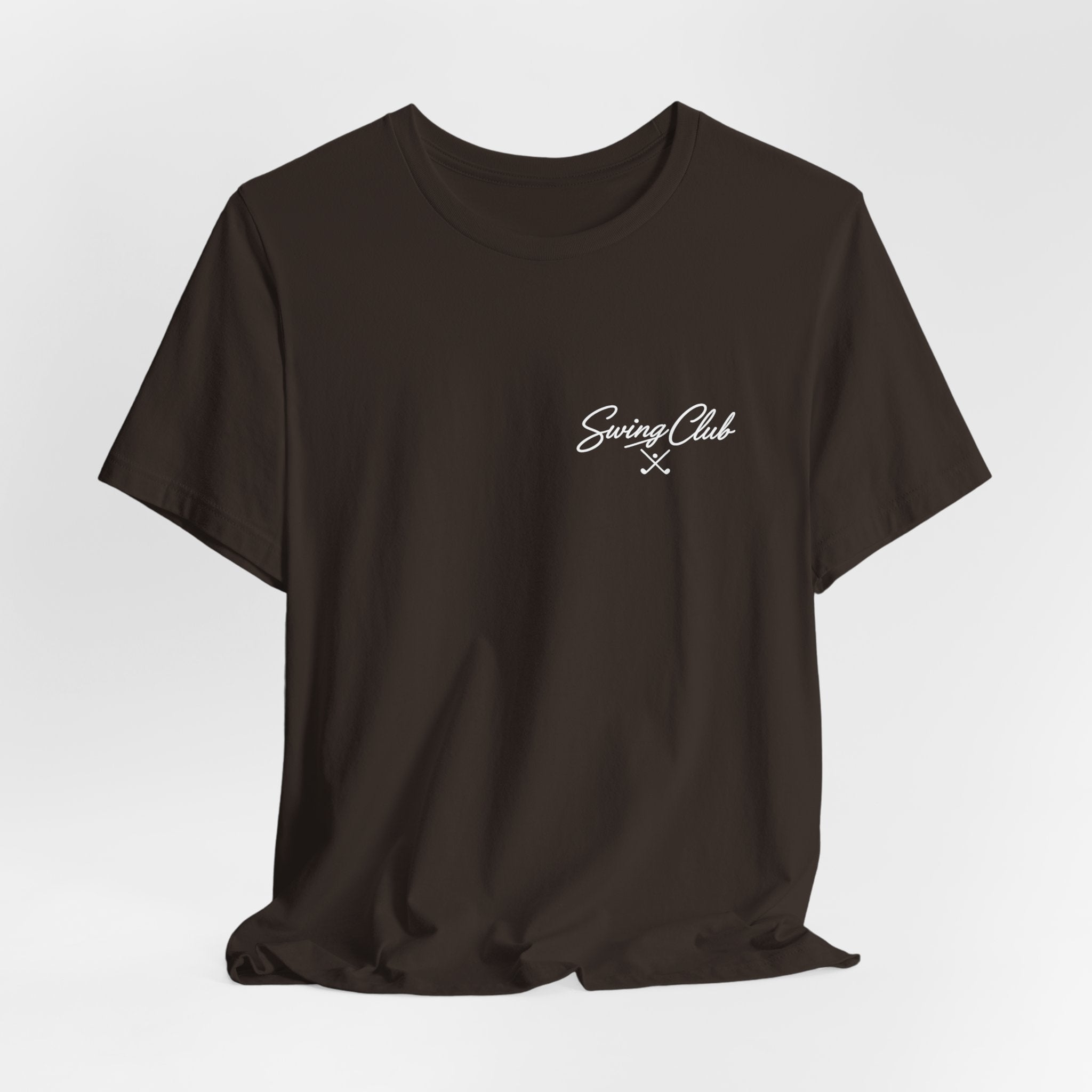 Swing Club Tee — Minimalist Golf Shirt