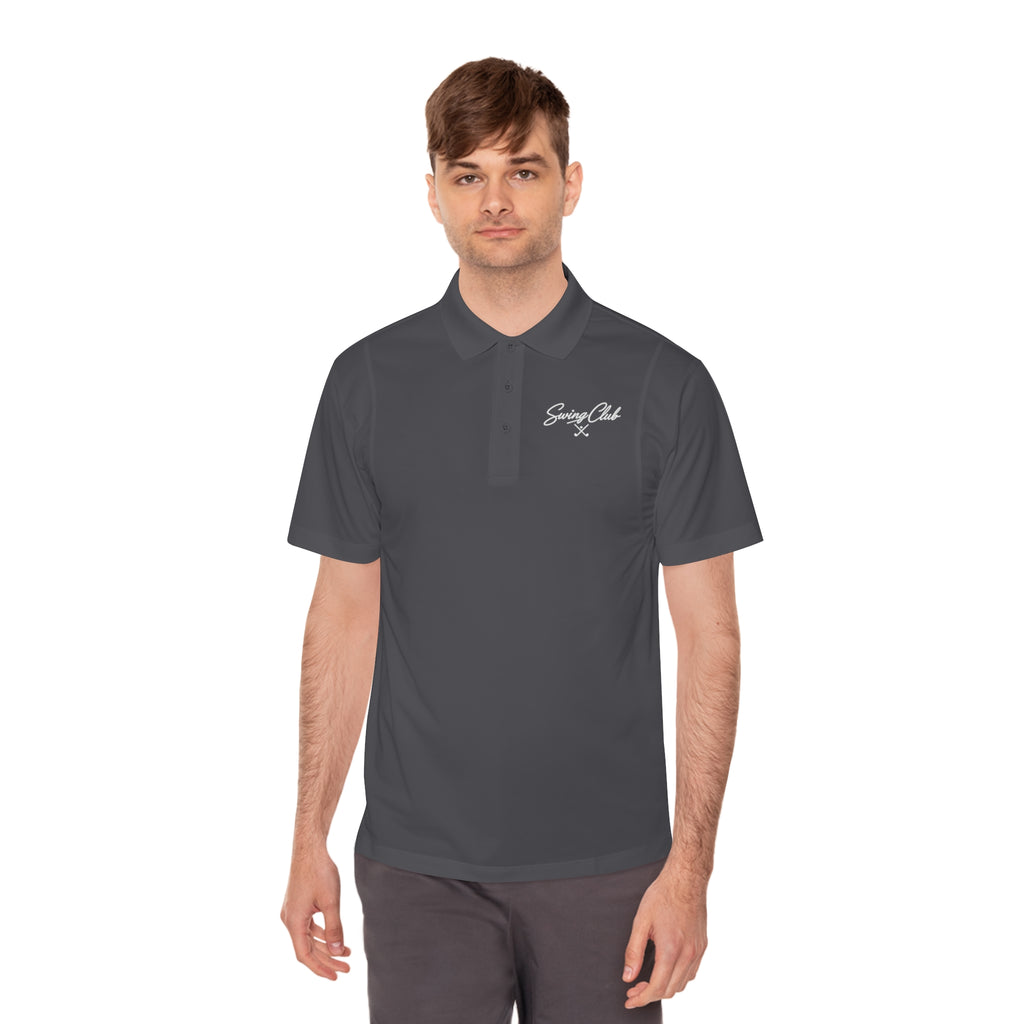 Swing Club Golf Polo Shirt — Men's Sport Performance Polo