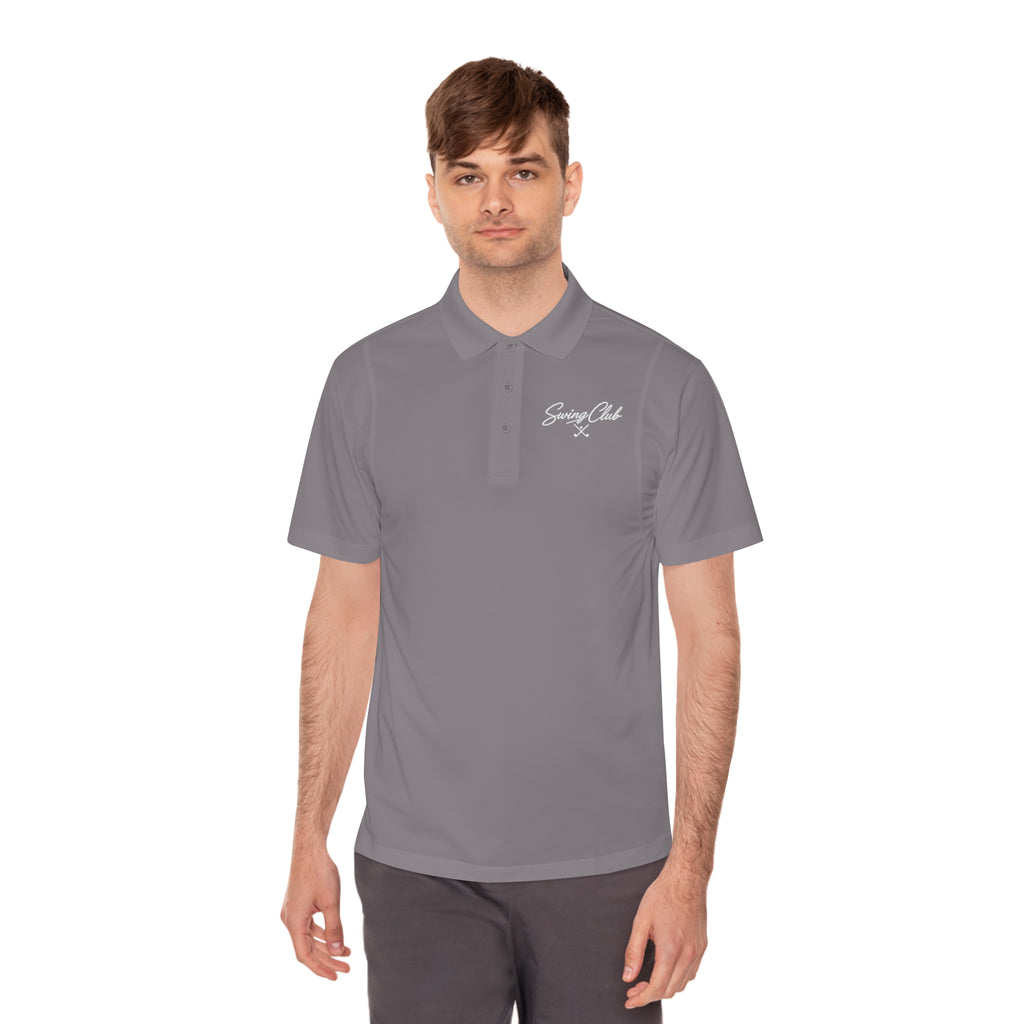 Swing Club Golf Polo Shirt — Men's Sport Performance Polo