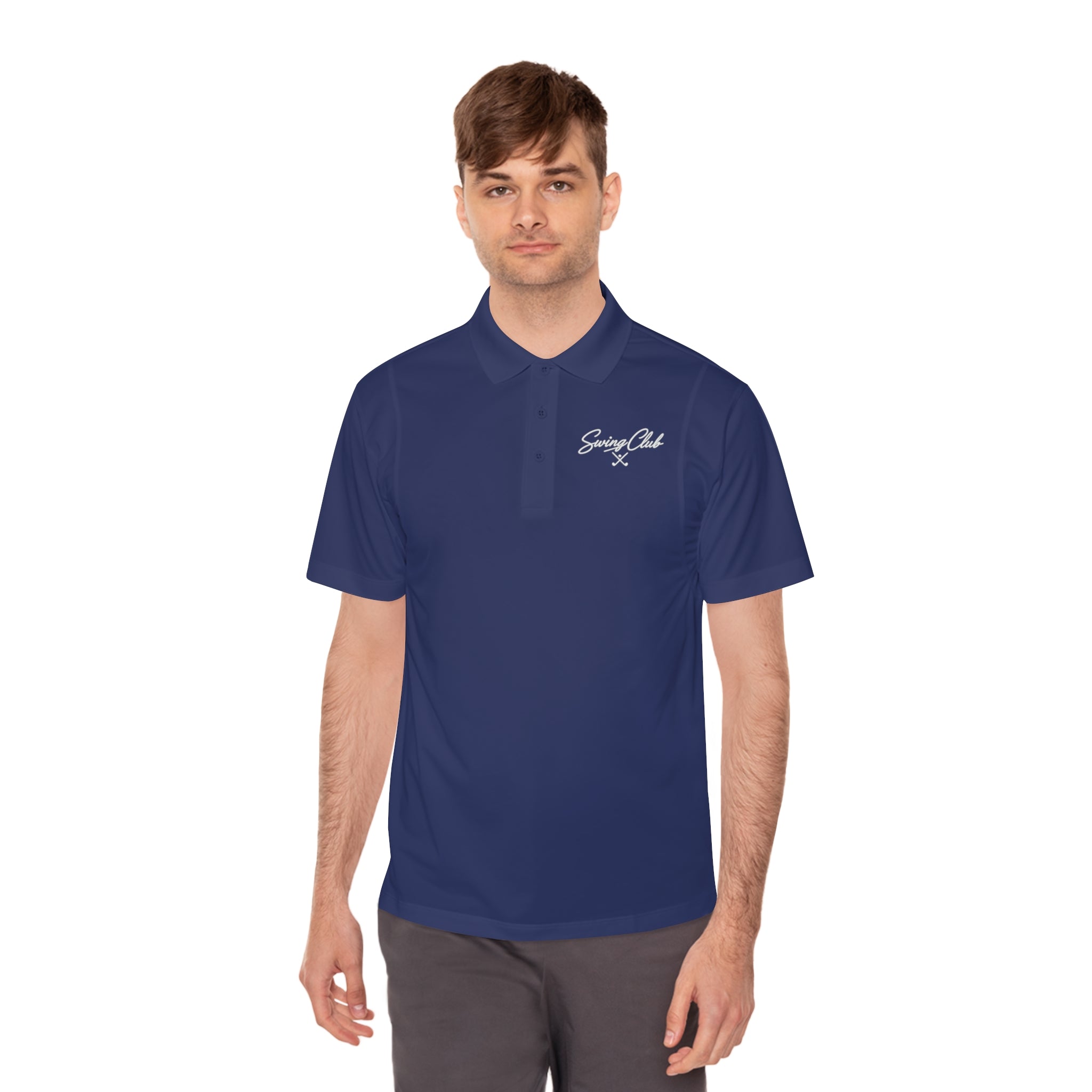 Swing Club Golf Polo Shirt — Men's Sport Performance Polo