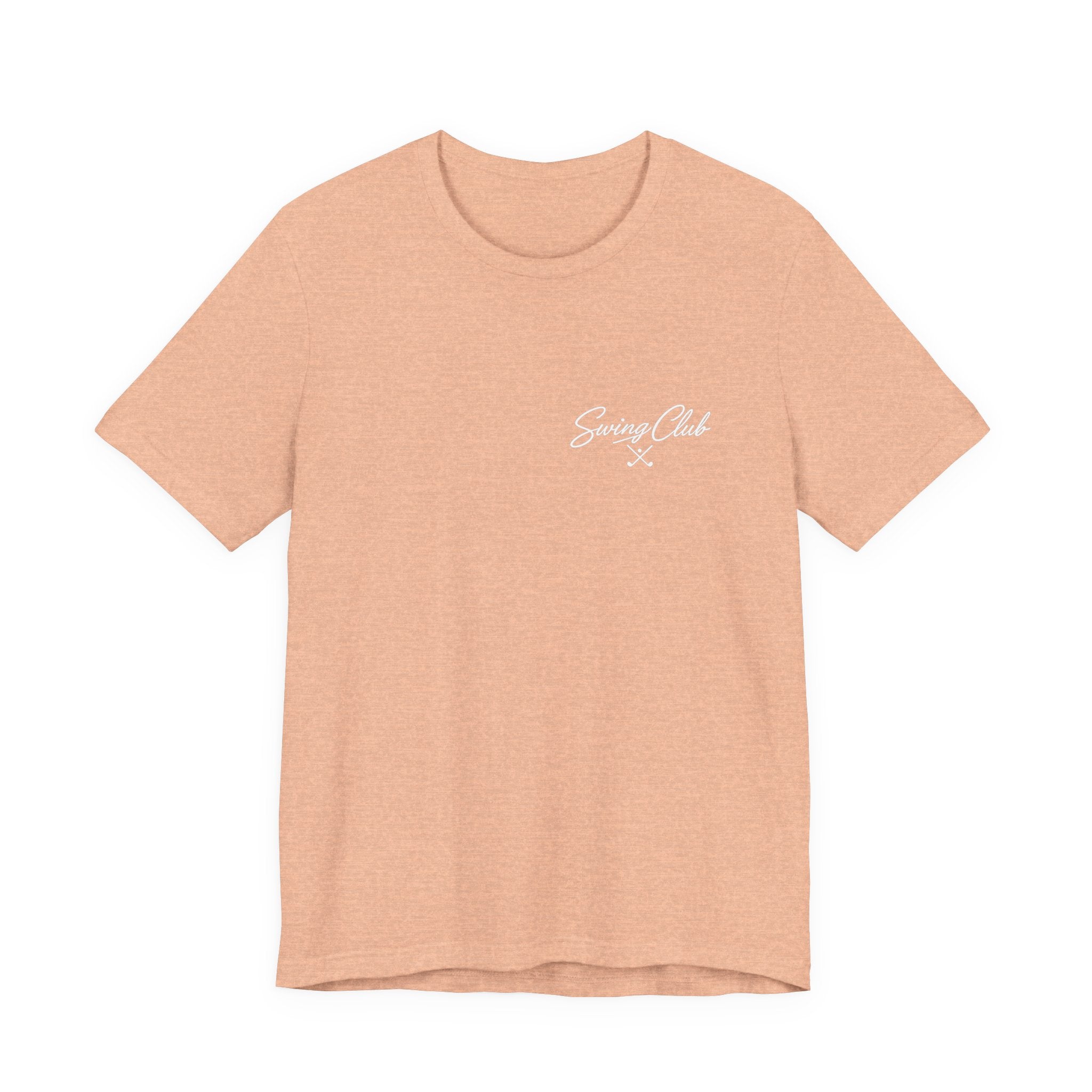 Swing Club Tee — Minimalist Golf Shirt