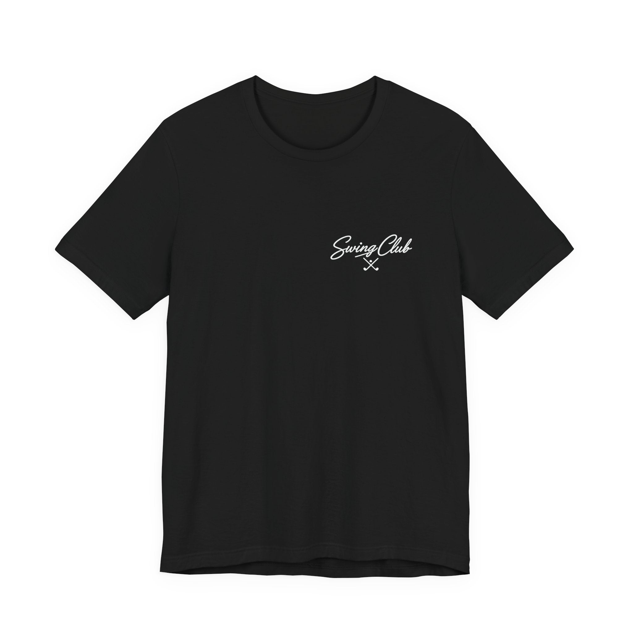 Swing Club Tee — Minimalist Golf Shirt