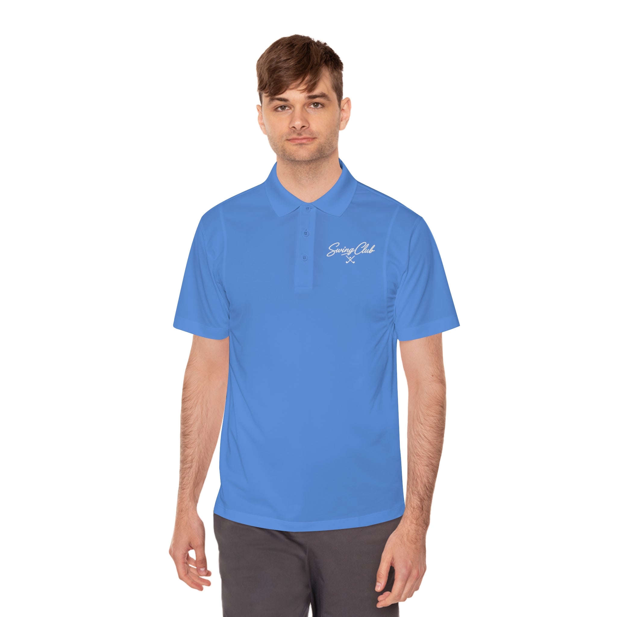 Swing Club Golf Polo Shirt — Men's Sport Performance Polo