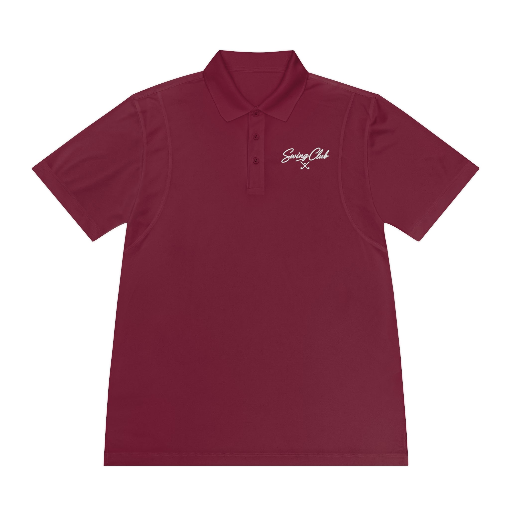Swing Club Golf Polo Shirt — Men's Sport Performance Polo
