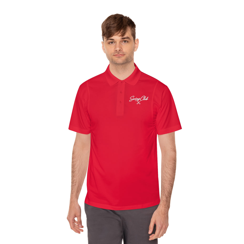 Swing Club Golf Polo Shirt — Men's Sport Performance Polo