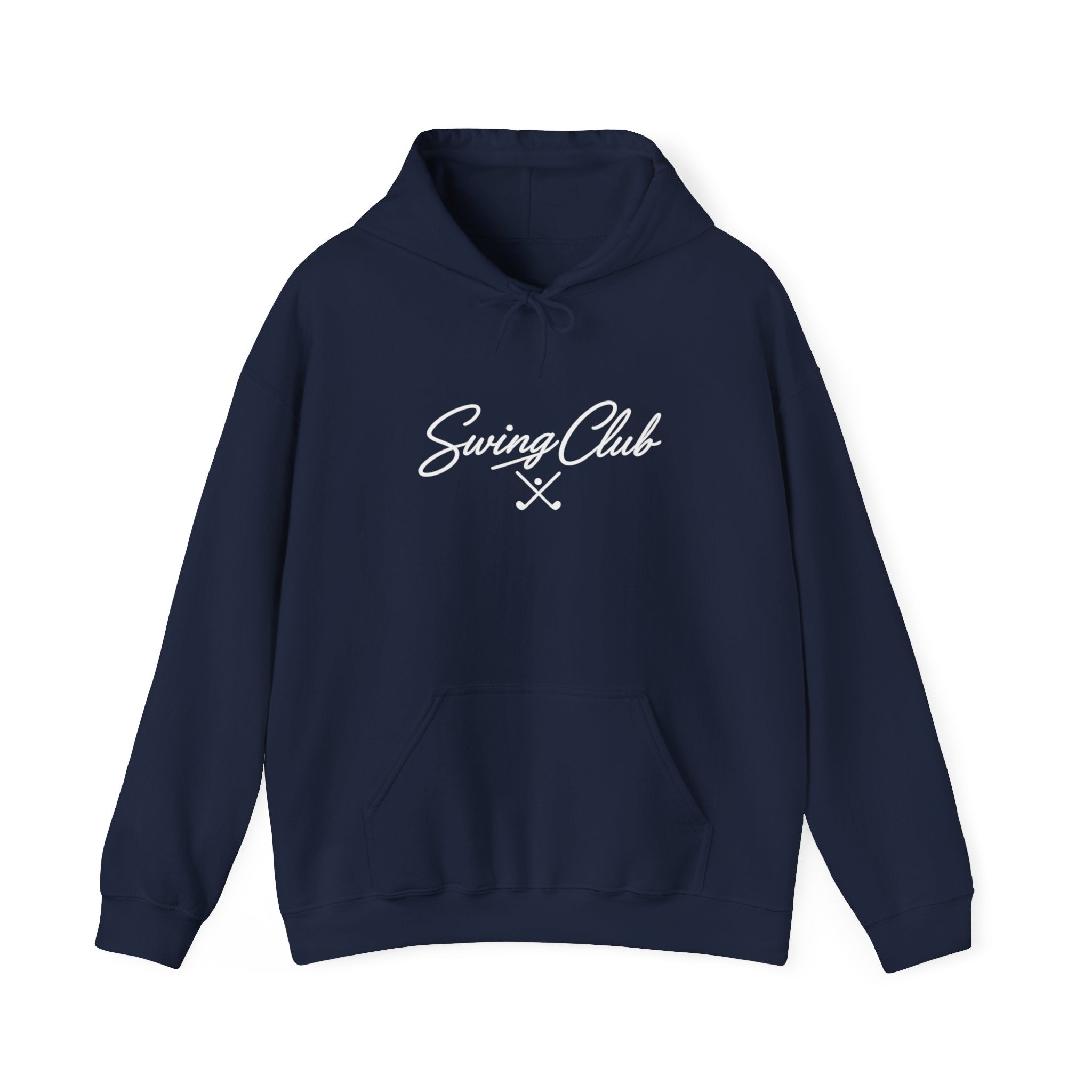 Swing Club Hoodie — Minimalist Golf Pullover