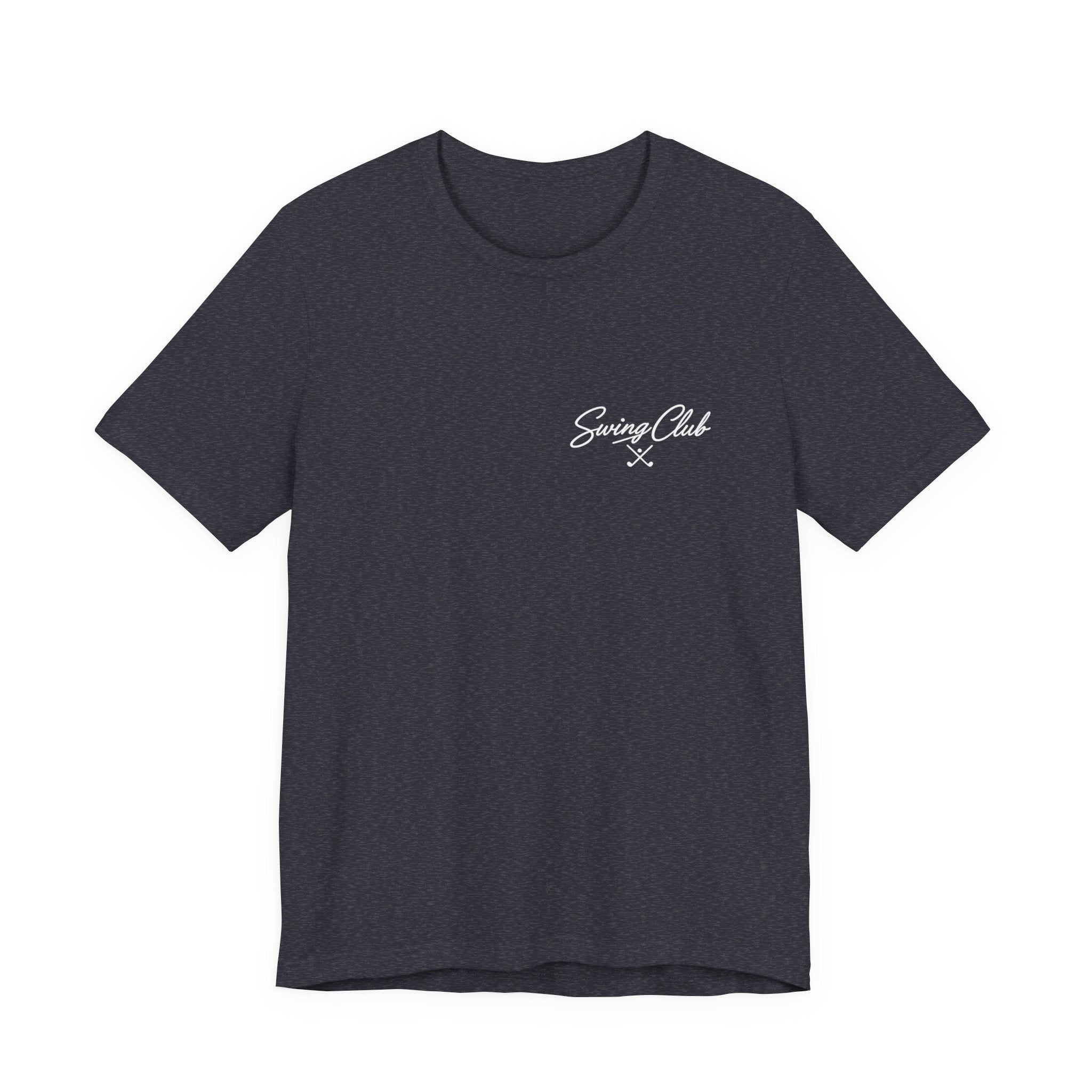 Swing Club Tee — Minimalist Golf Shirt
