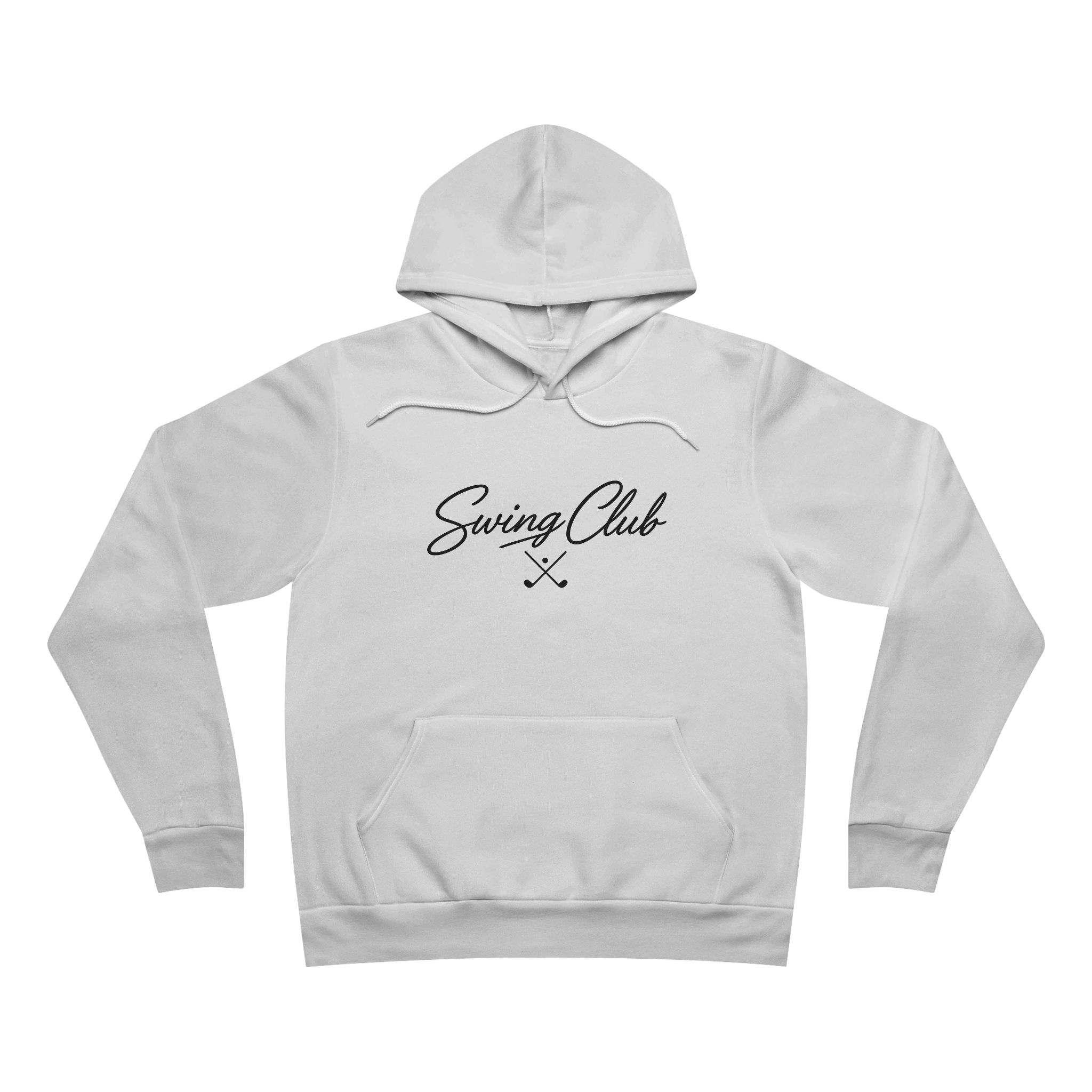 Swing Club Hoodie — Vintage Script Golf Pullover