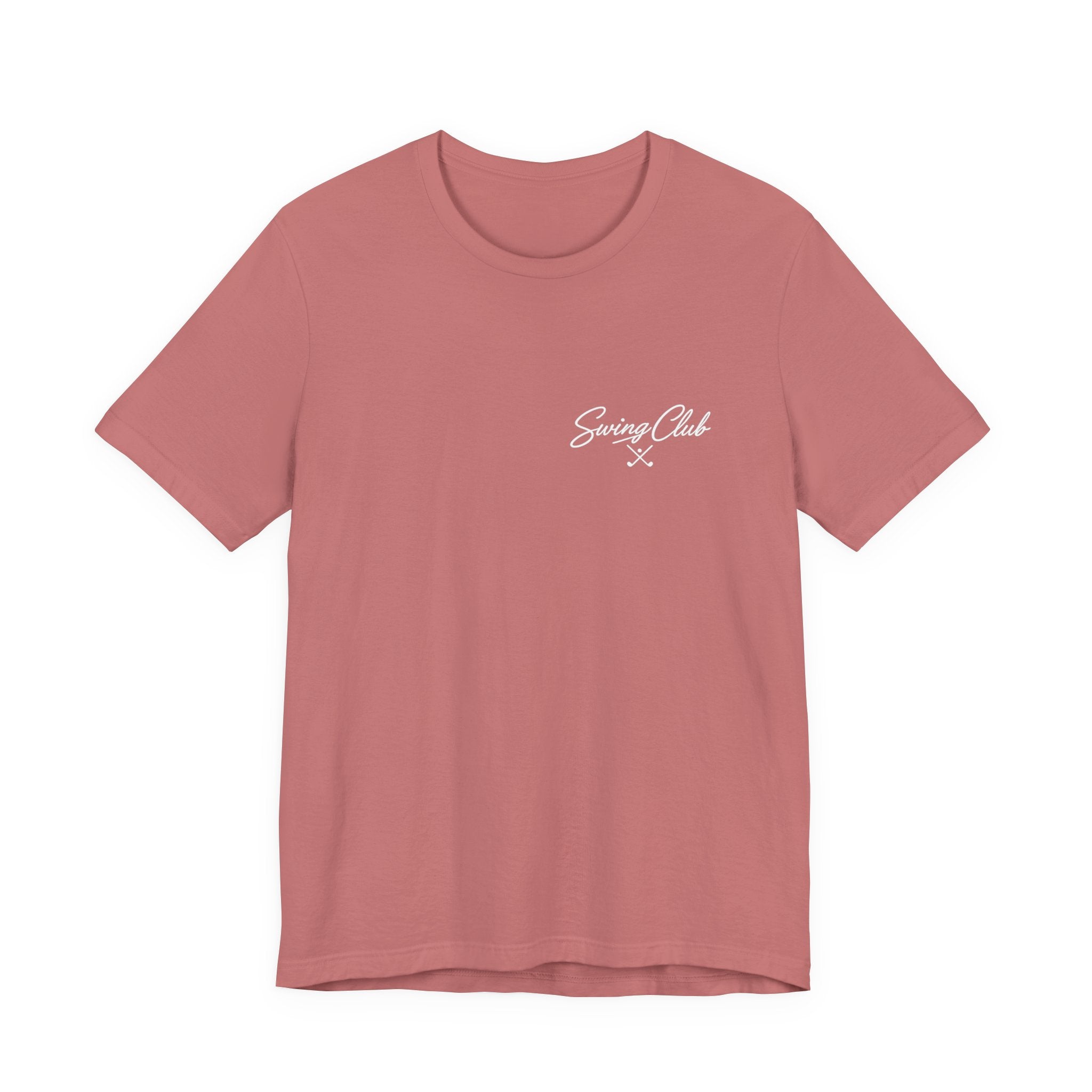 Swing Club Tee — Minimalist Golf Shirt