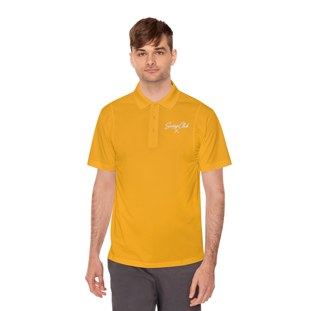 Swing Club Golf Polo Shirt — Men's Sport Performance Polo