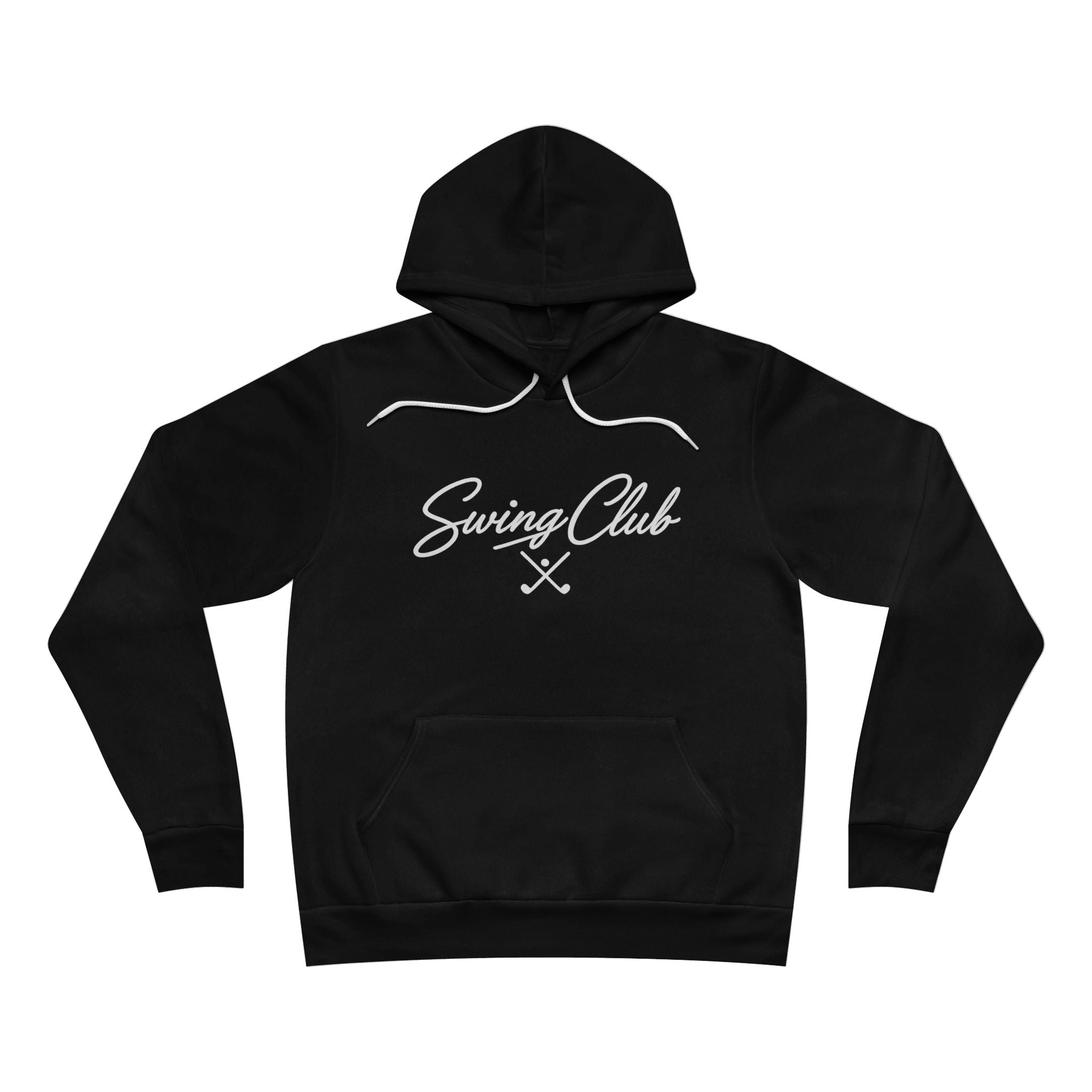 Swing Club Hoodie — Vintage Script Golf Pullover
