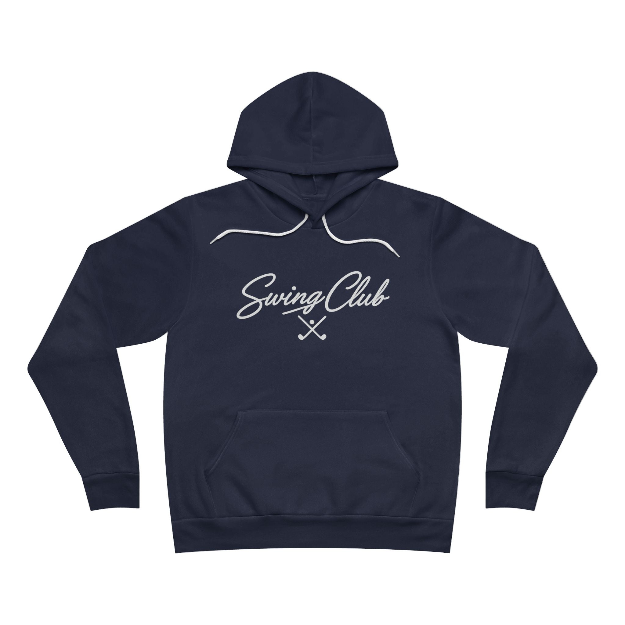 Swing Club Hoodie — Vintage Script Golf Pullover
