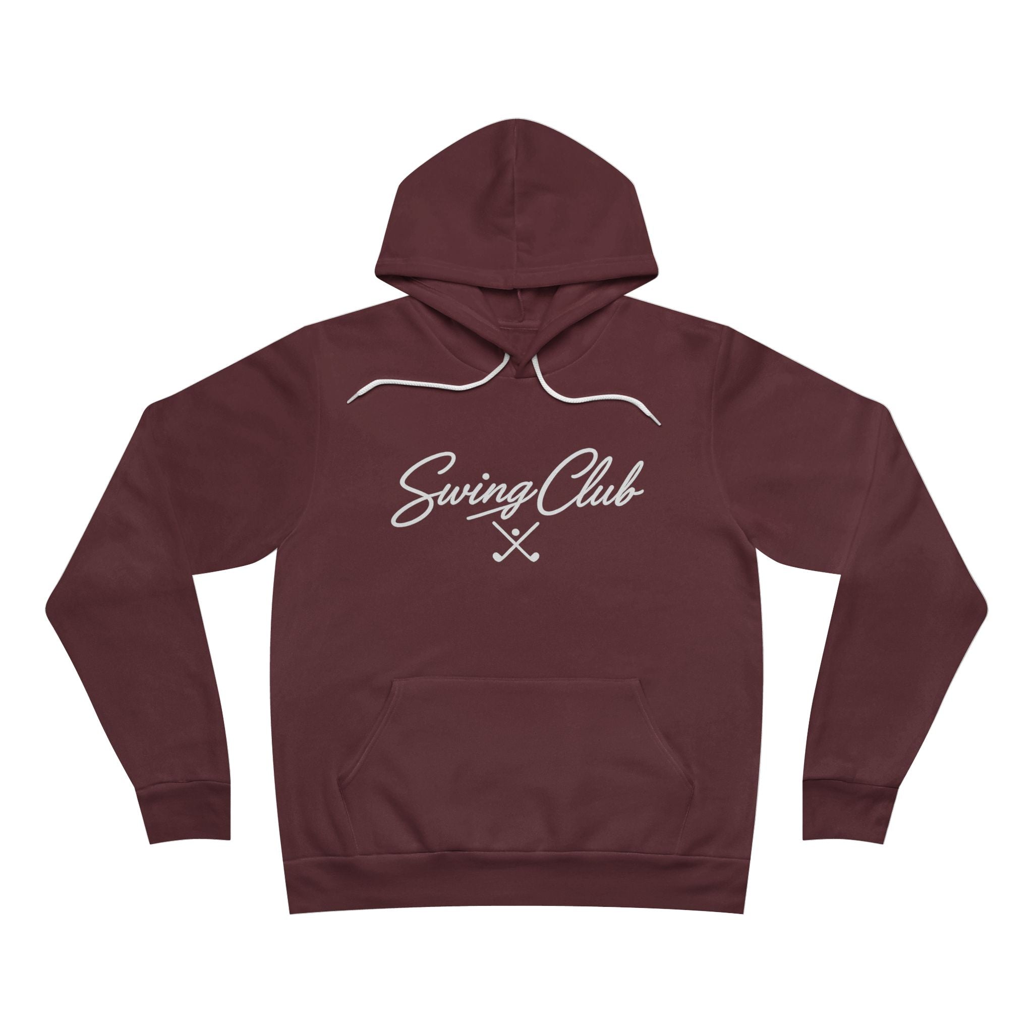 Swing Club Hoodie — Vintage Script Golf Pullover