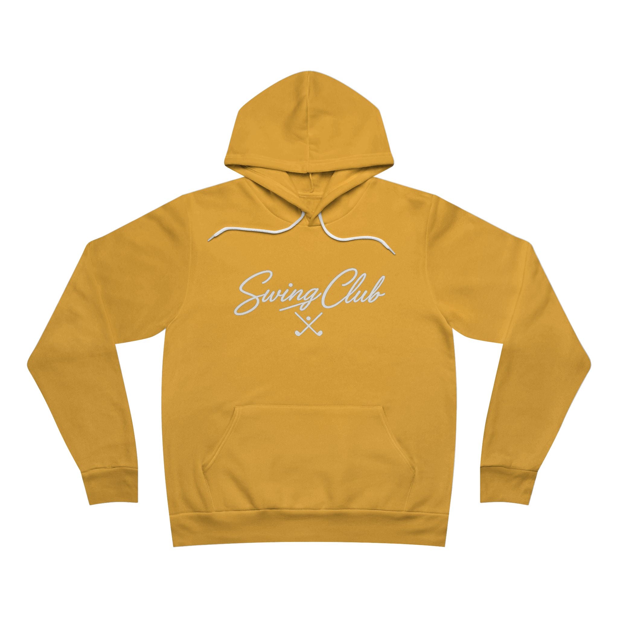 Swing Club Hoodie — Vintage Script Golf Pullover