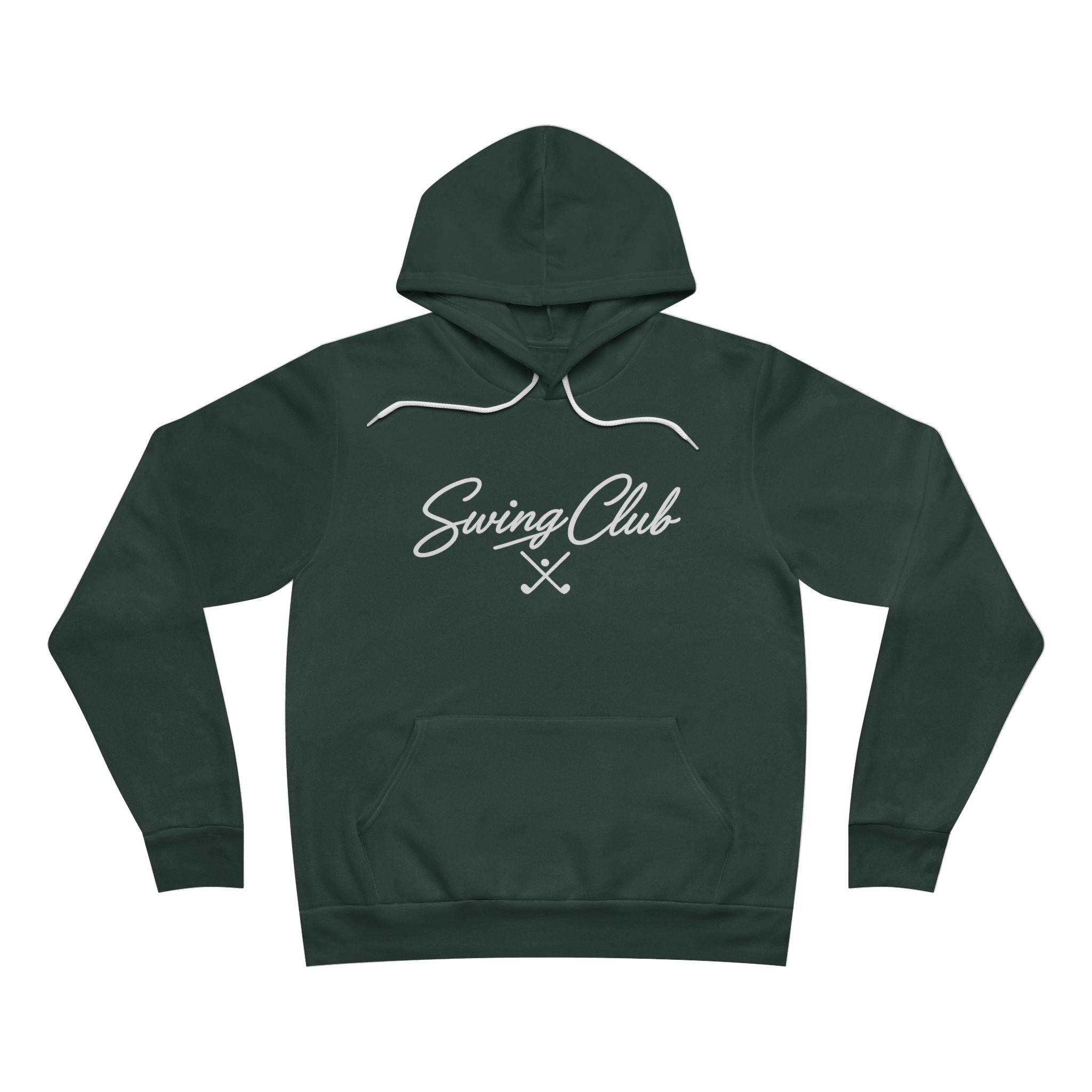 Swing Club Hoodie — Vintage Script Golf Pullover