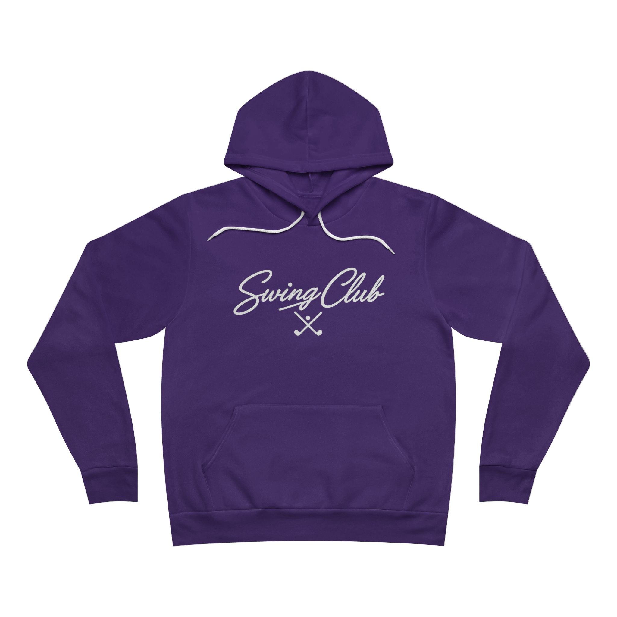 Swing Club Hoodie — Vintage Script Golf Pullover