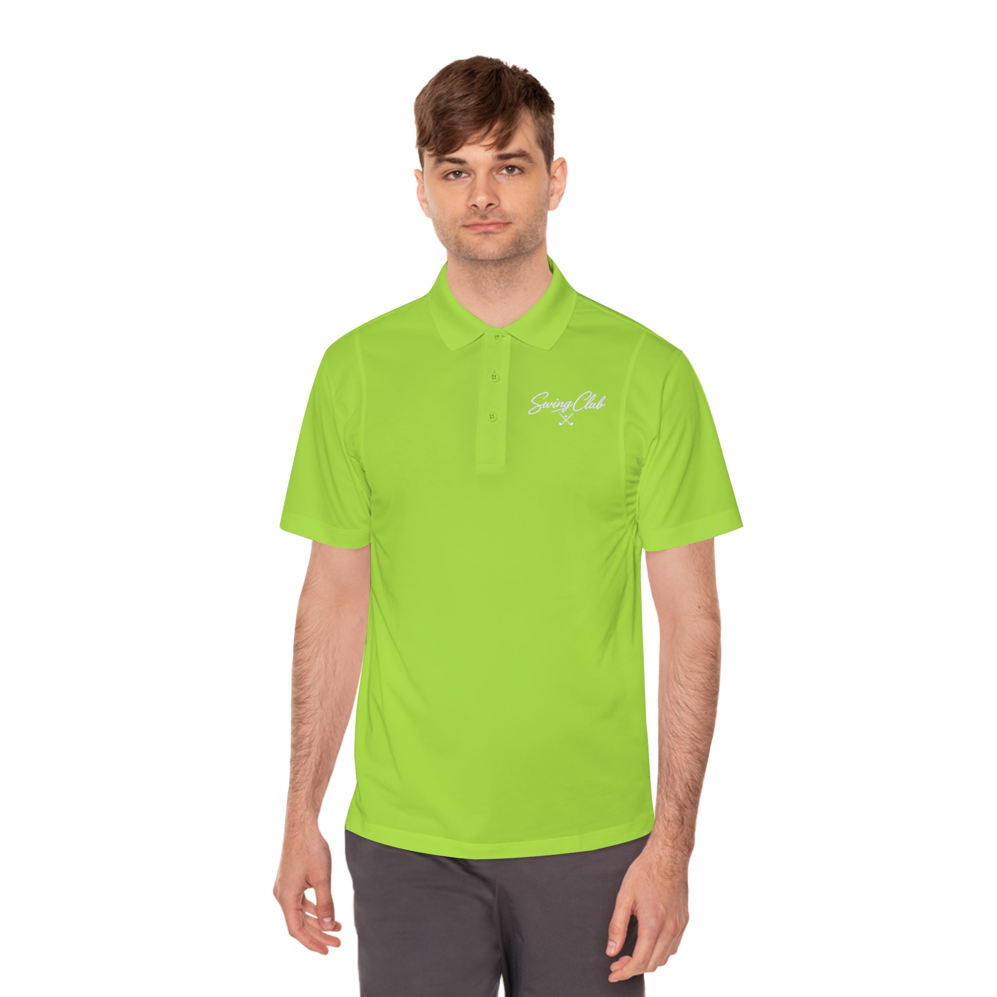 Swing Club Golf Polo Shirt — Men's Sport Performance Polo