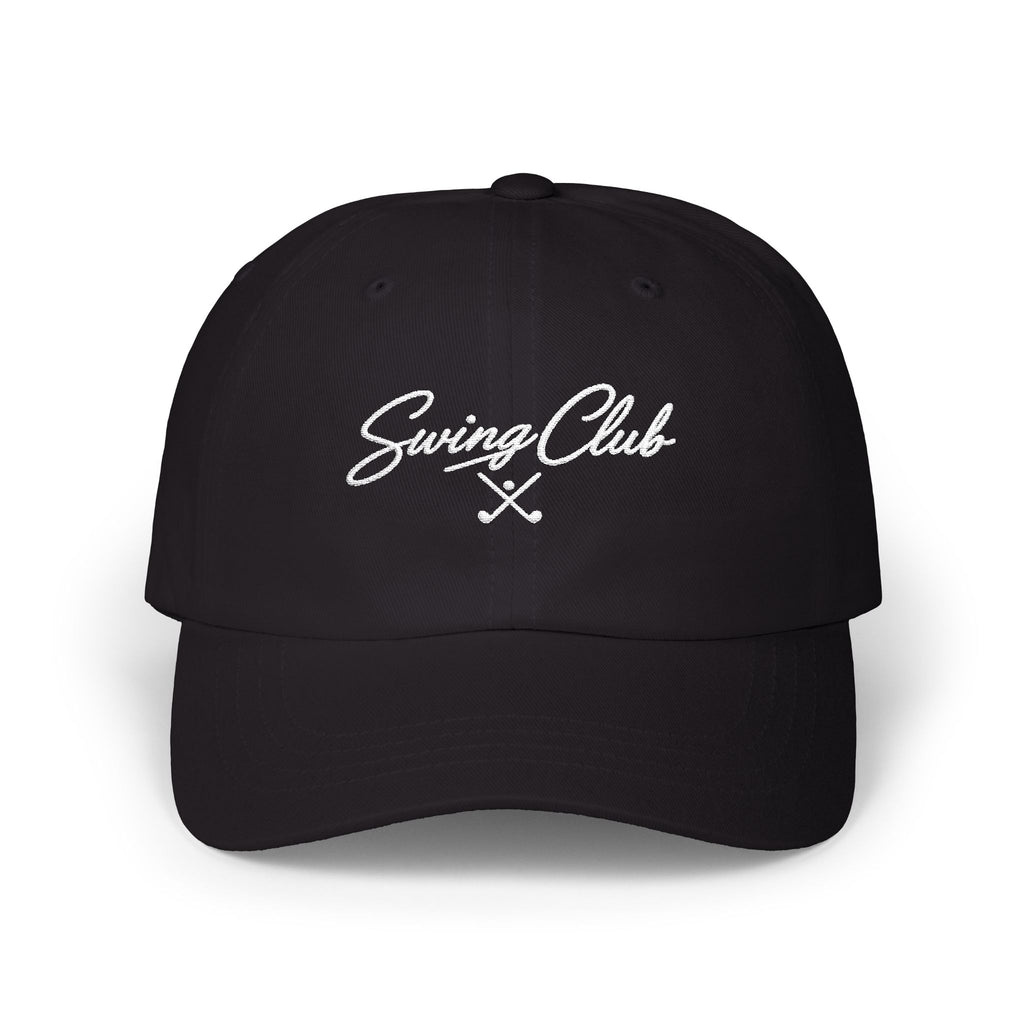 Swing Club Dad Cap — Embroidered Golf Baseball Hat