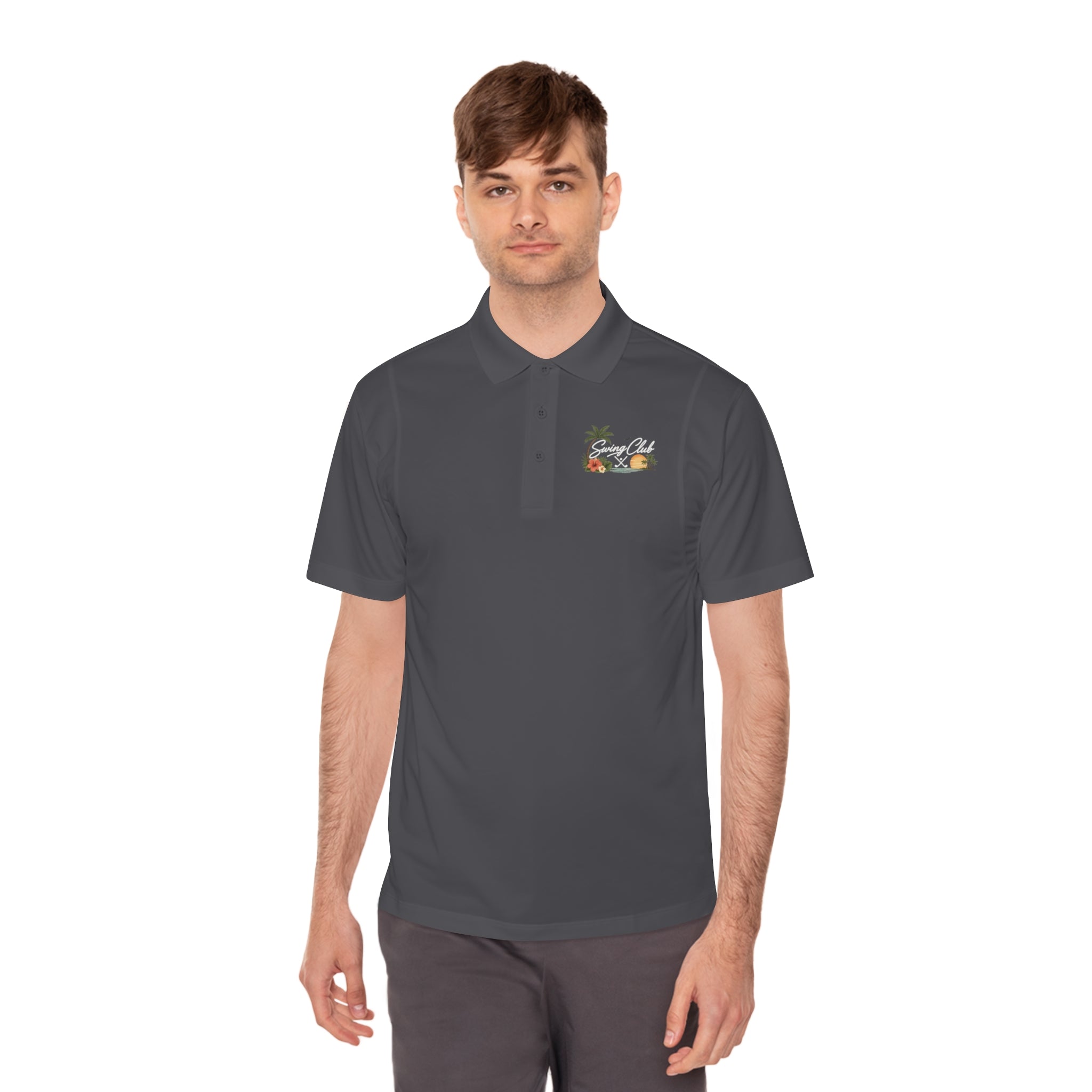 Men's Hawaiian Polo Shirt