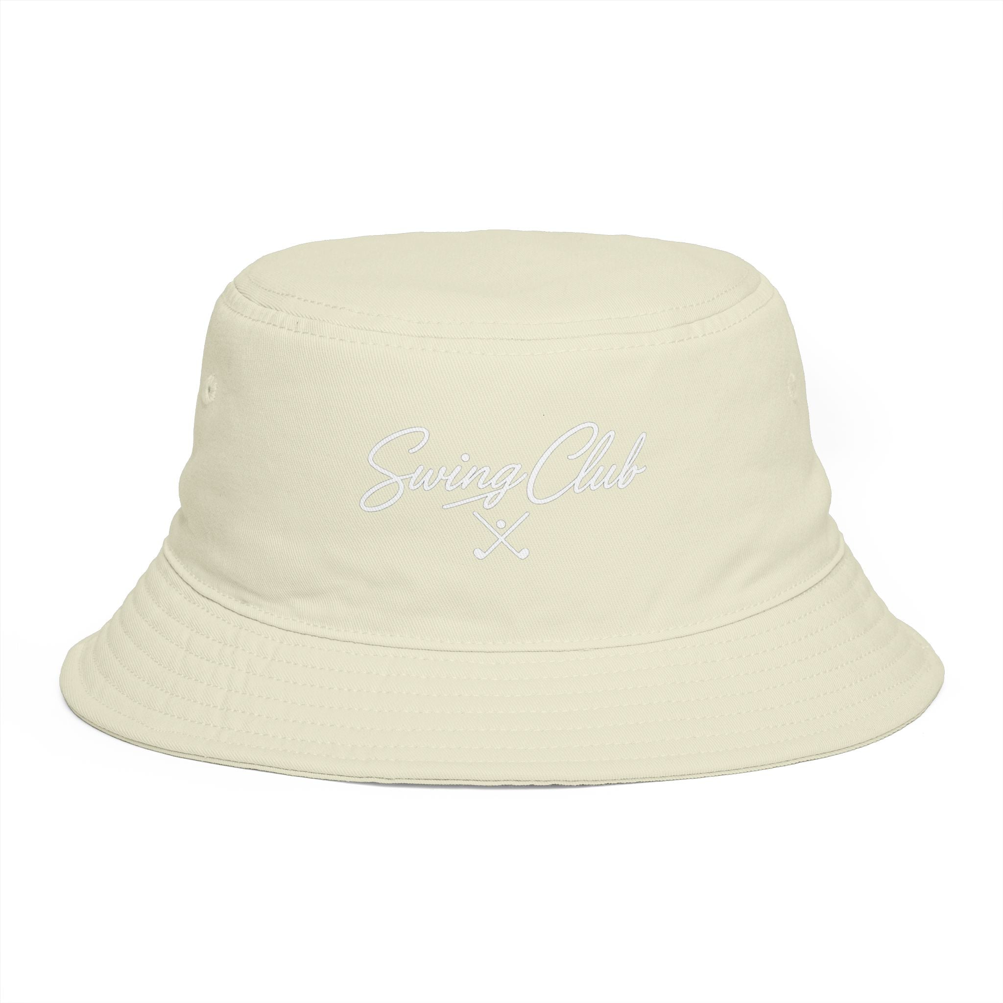 Swing Club Bucket Hat — Retro Golf Club Logo Hat