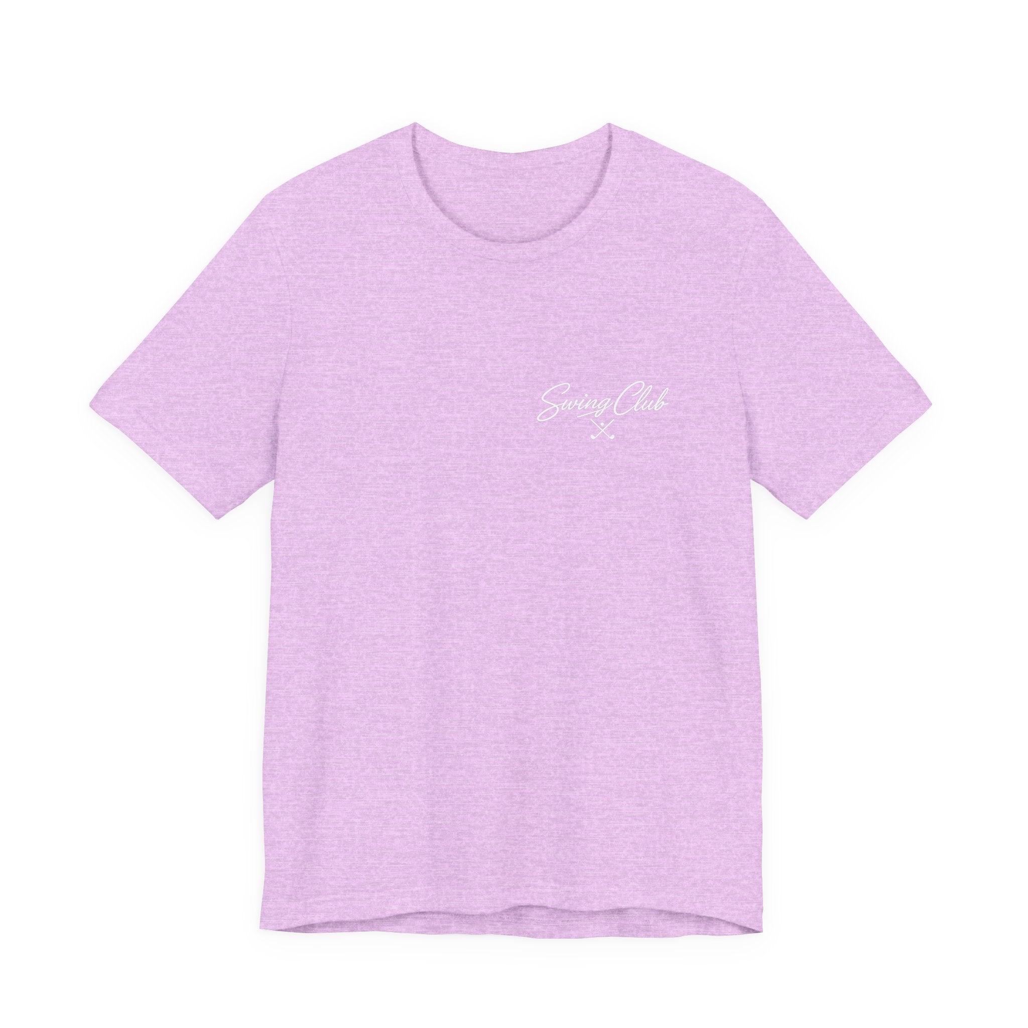 Swing Club Tee — Minimalist Golf Shirt